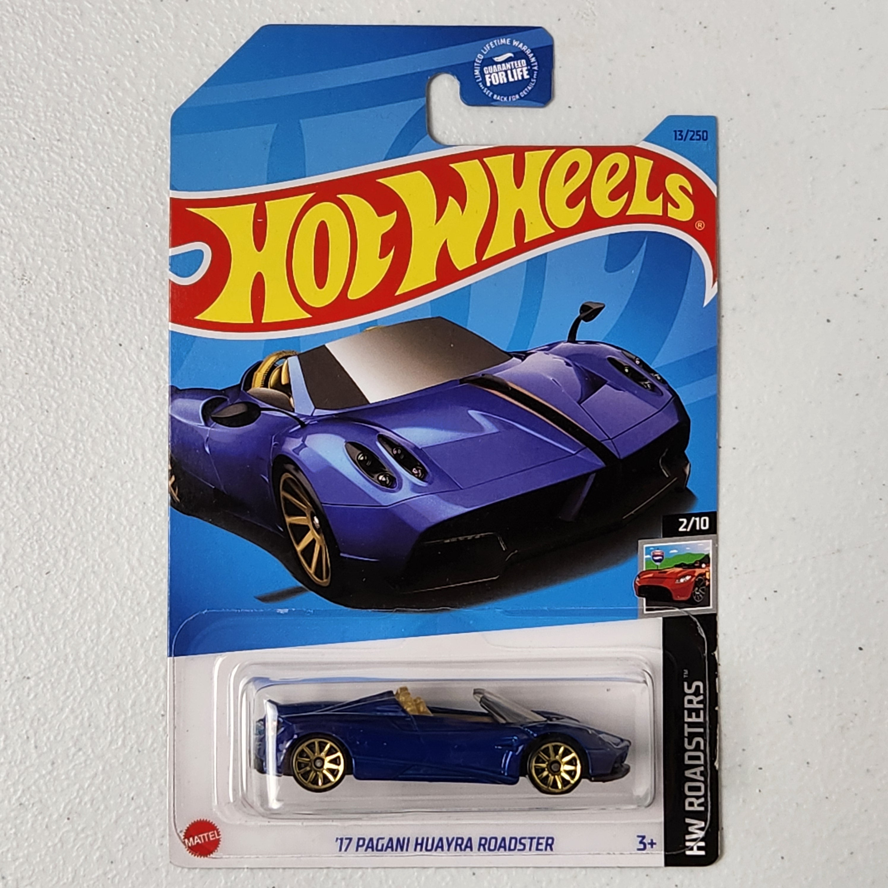 17 Pagani Huayra Roadster European mainline Hot Wheels