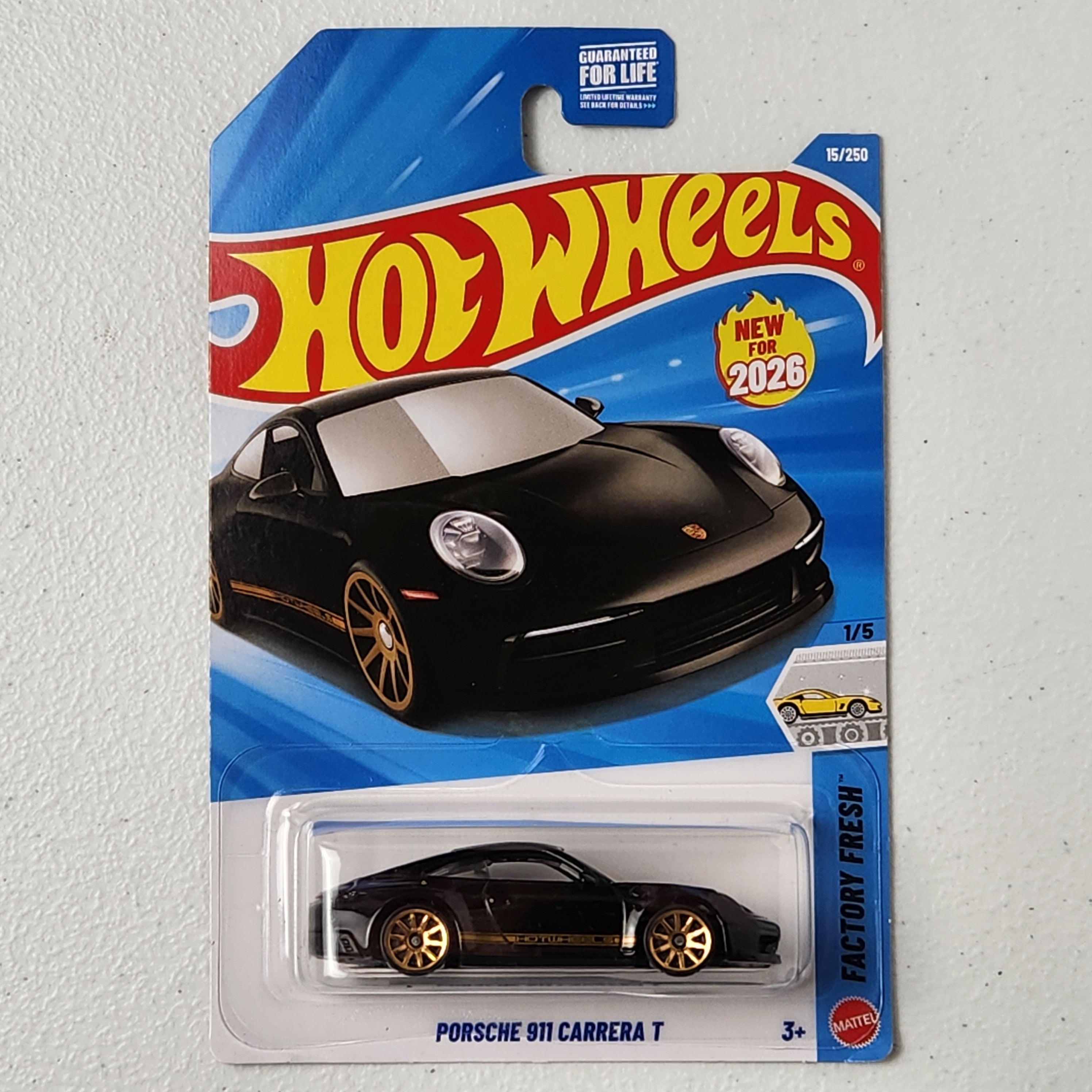 Porsche 911 Carrera T European Mainline Hot Wheels