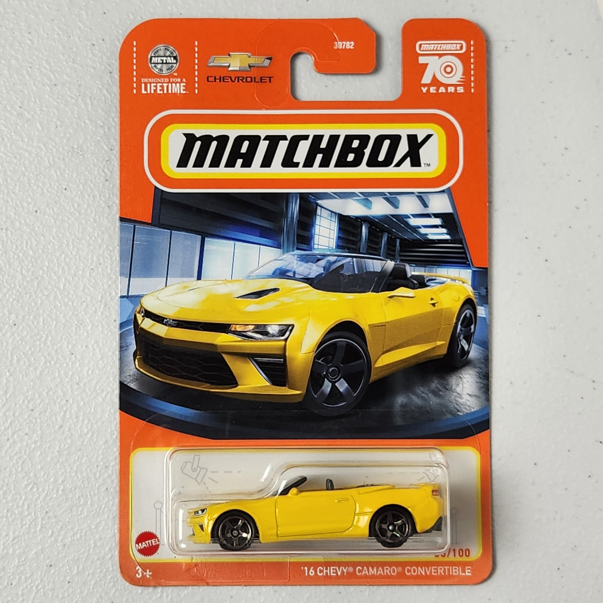 16 Chevy Camaro Convertible American Mainline Matchbox