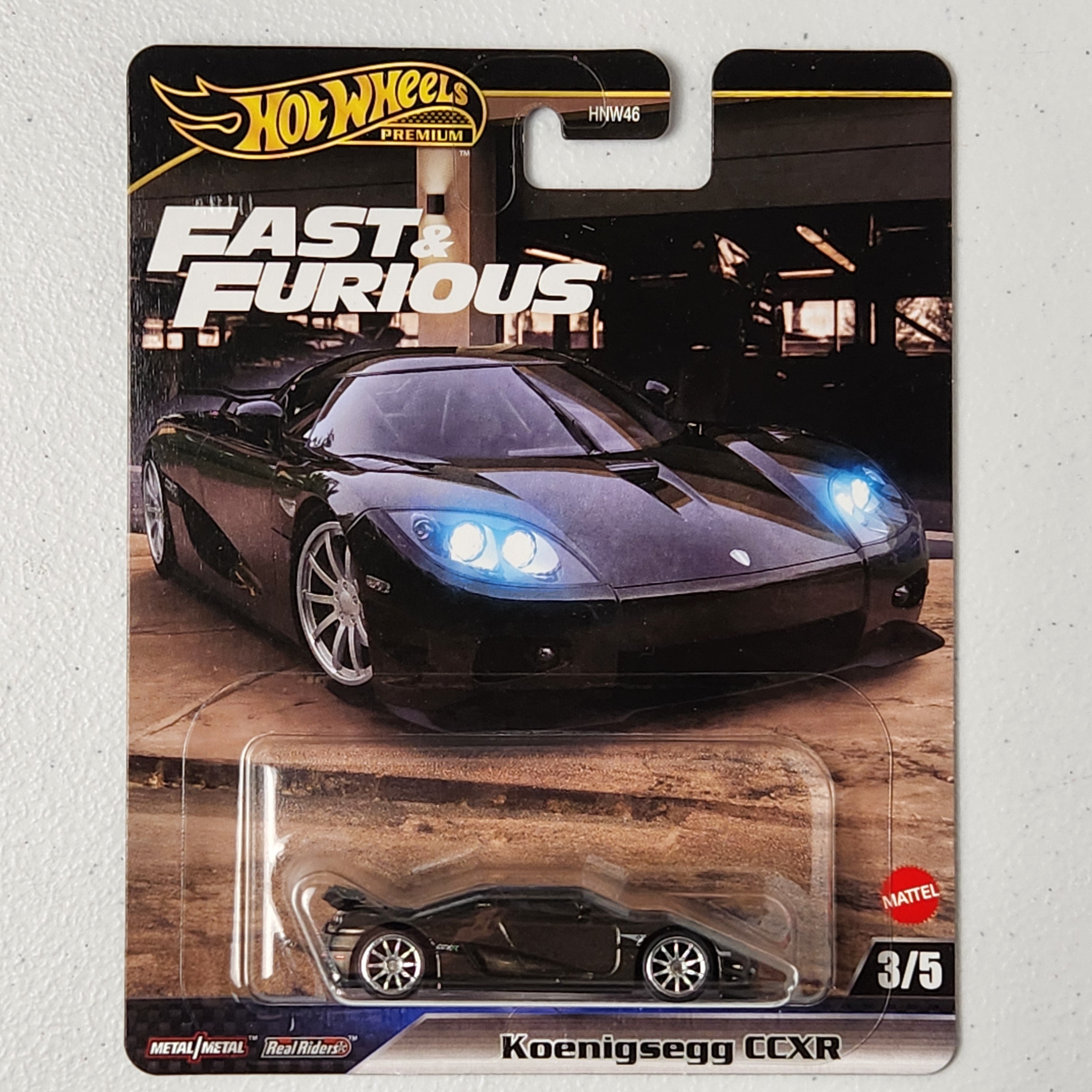 Koenigsegg CCXR 3/5 Fast & Furious European Premium Hot Wheels 2025