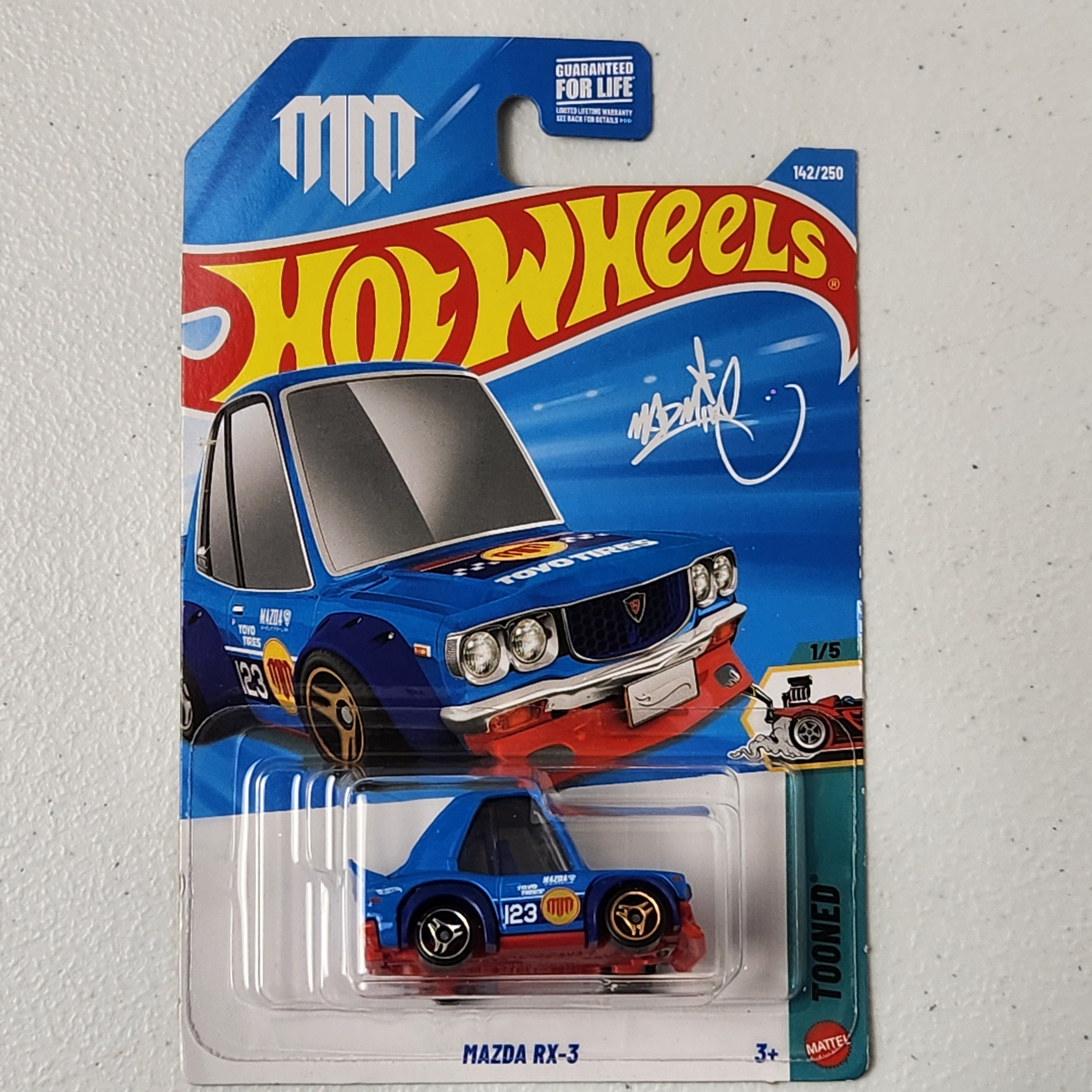 Tooned Mazda RX-3 RX3 JDM Mainline Hot Wheels