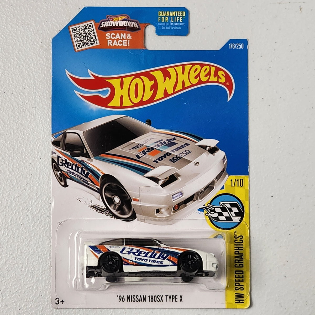 96 Nissan 180SX Type X JDM Mainline Hot Wheels