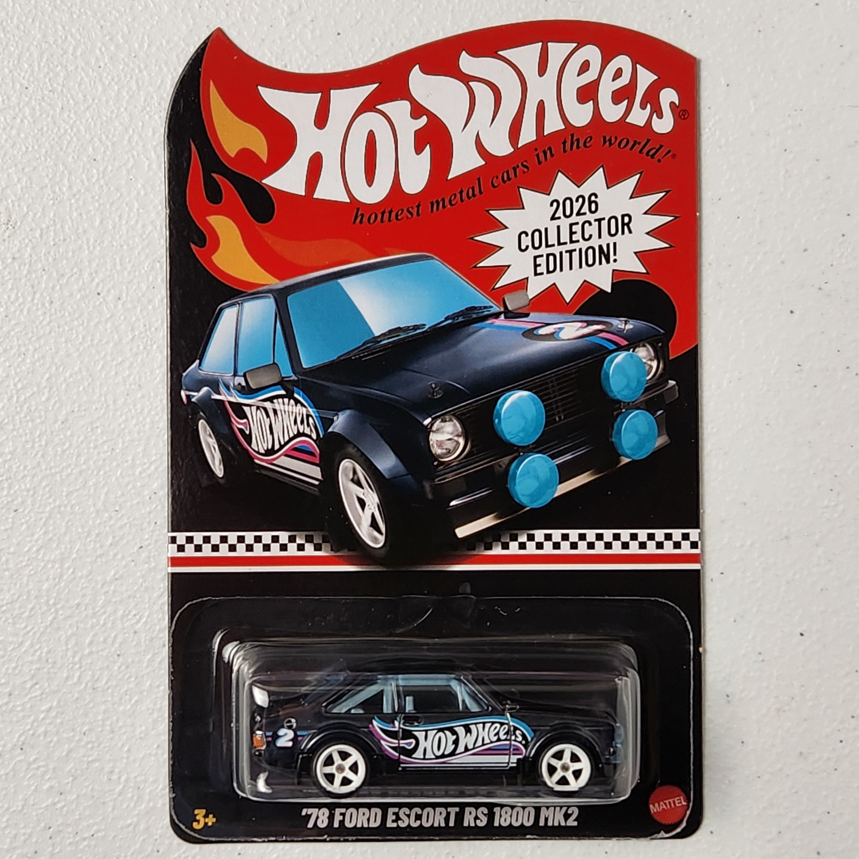 78 Ford Escort RS 1800 Mk2 European Collector Edition Hot Wheels 2026