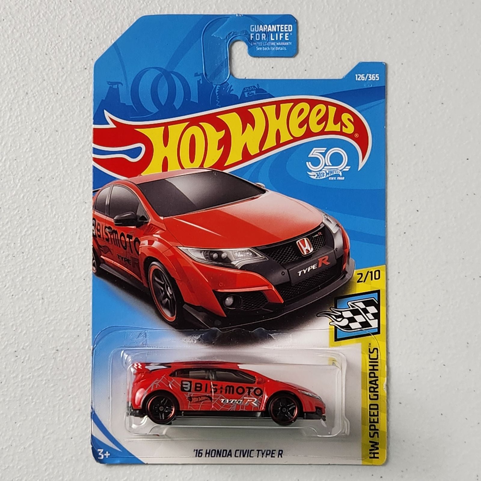 16 Honda Civic Type R JDM Mainline Hot Wheels