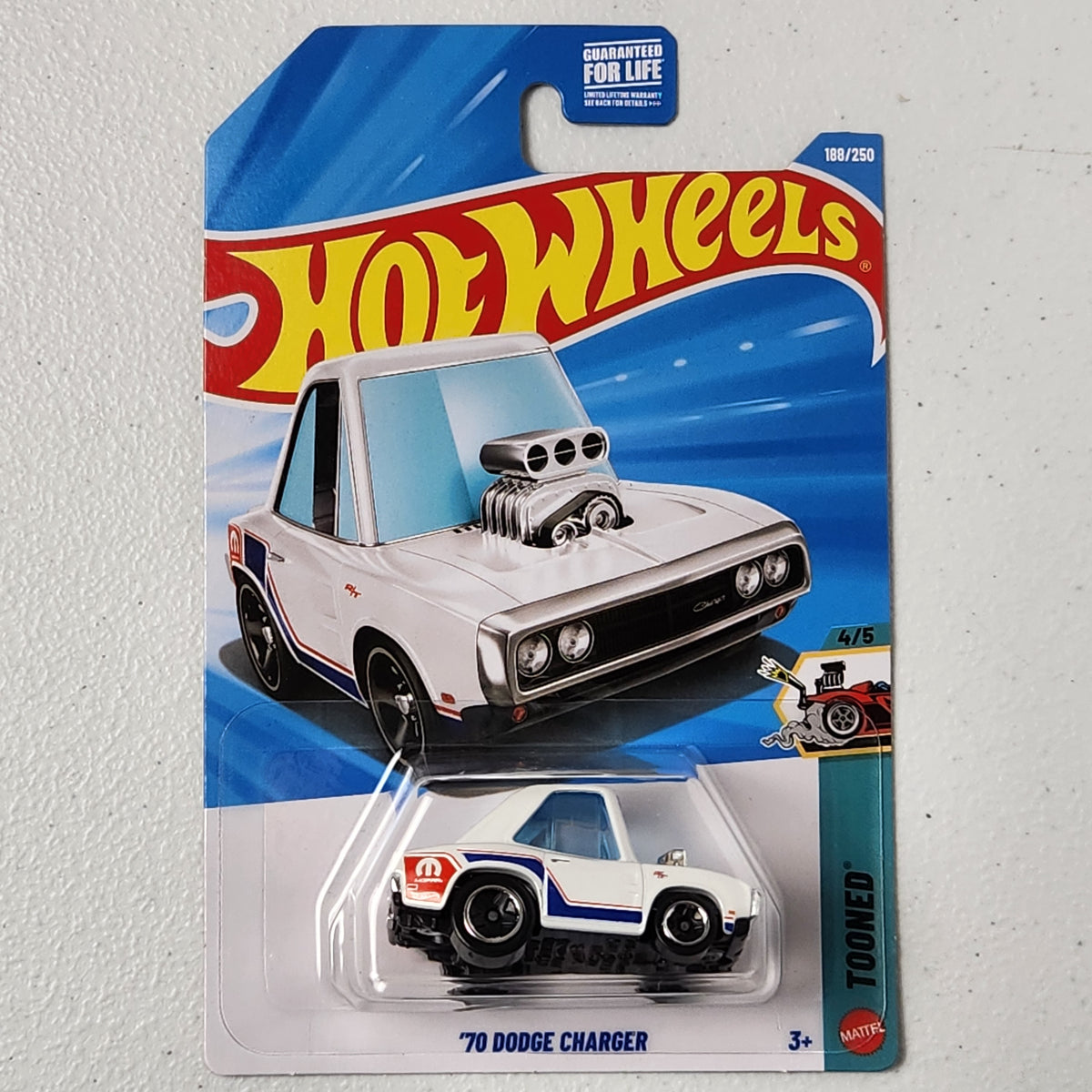 70 Tooned Dodge Charger American Mainline Hot Wheels