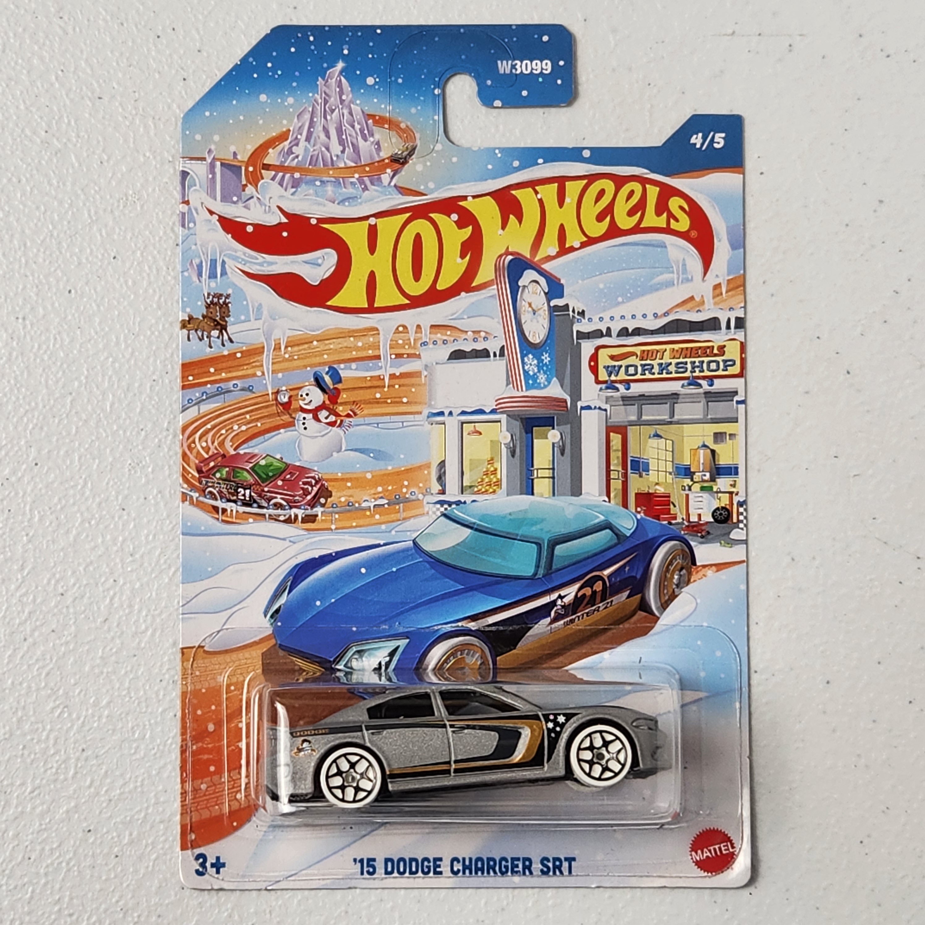 15 Dodge Charger SRT Christmas American mainline Hot Wheels