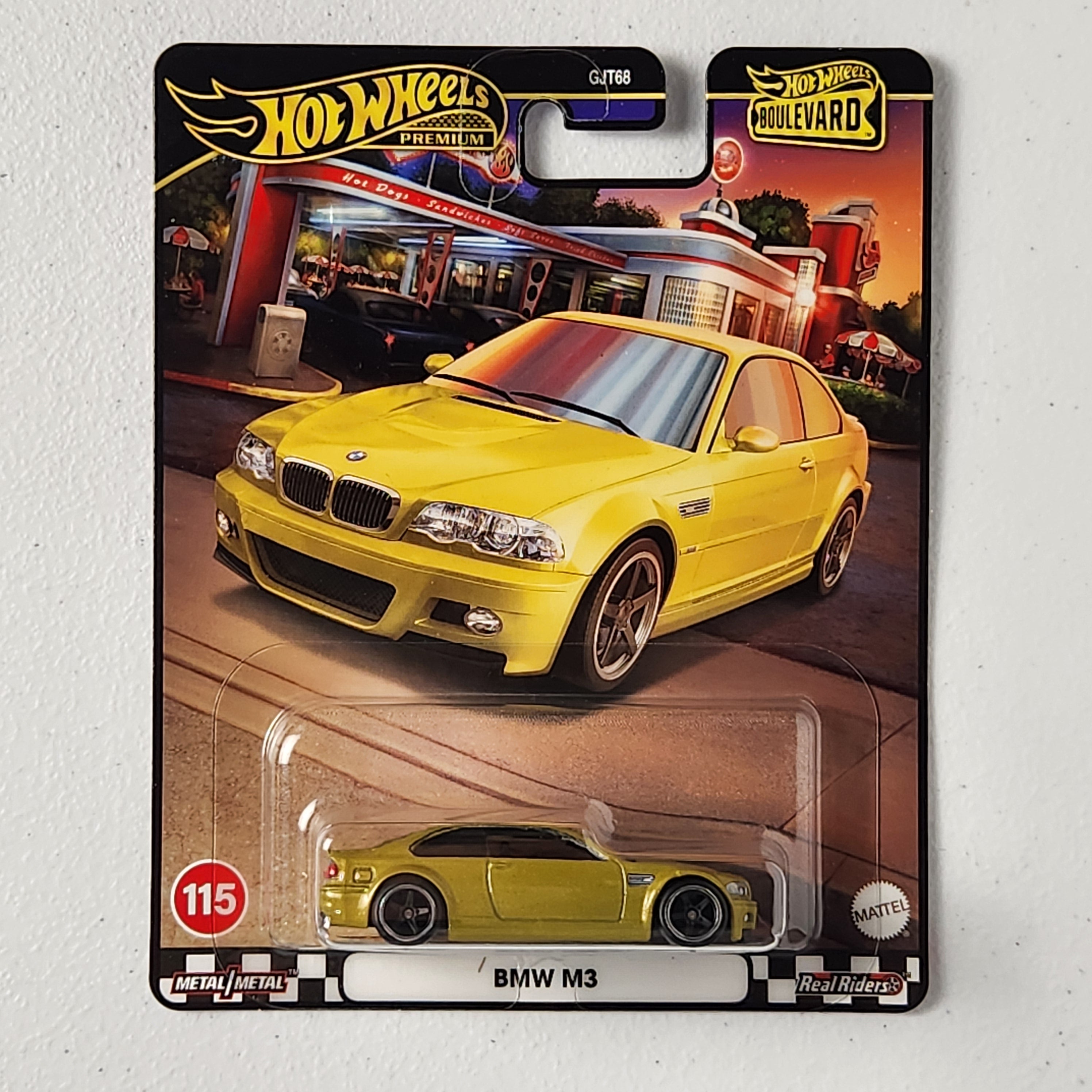 BMW M3 #115 Boulevard European Premium Hot Wheels
