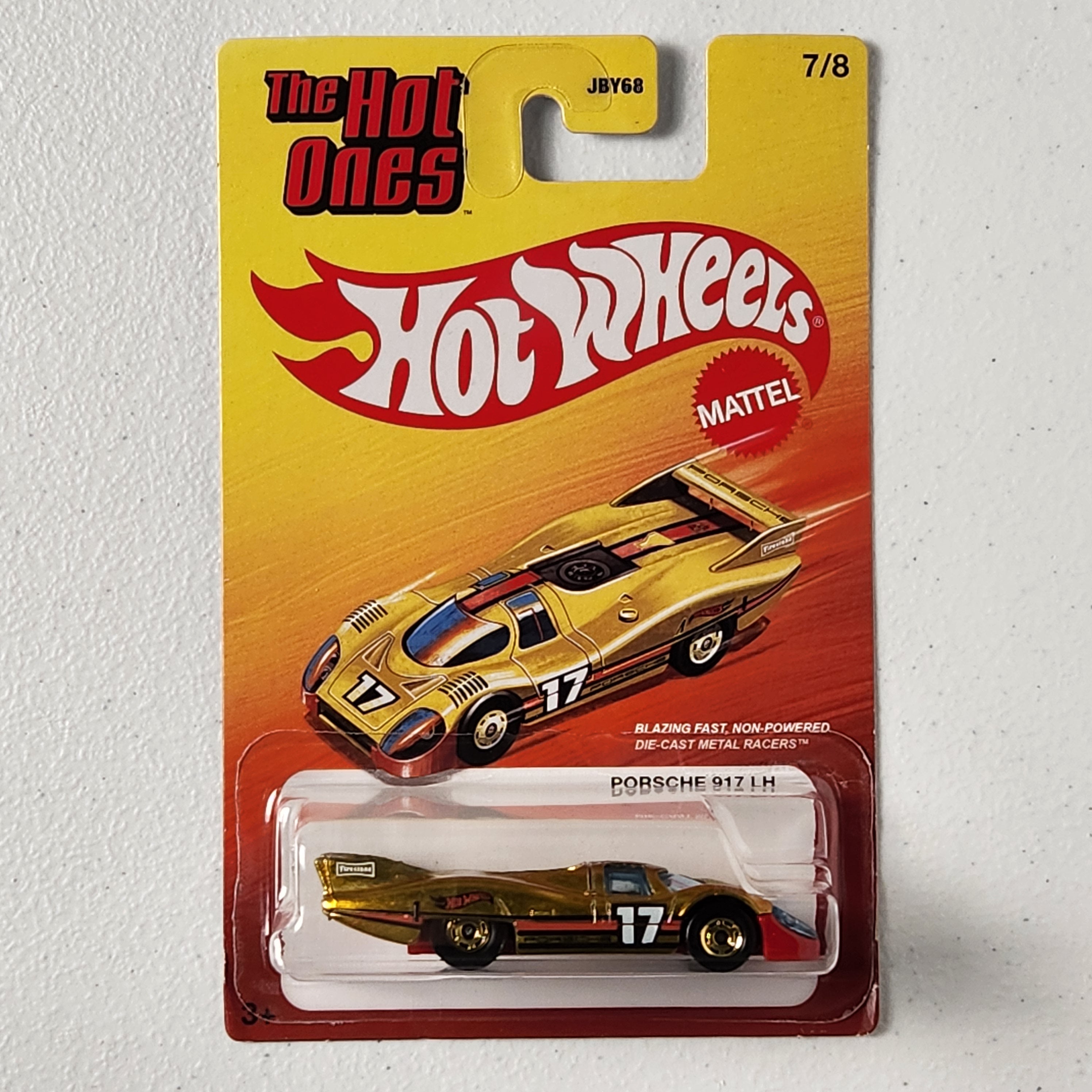 Porsche 917 LH #7/8 METAL BASE The Hot Ones European SS Hot Wheels