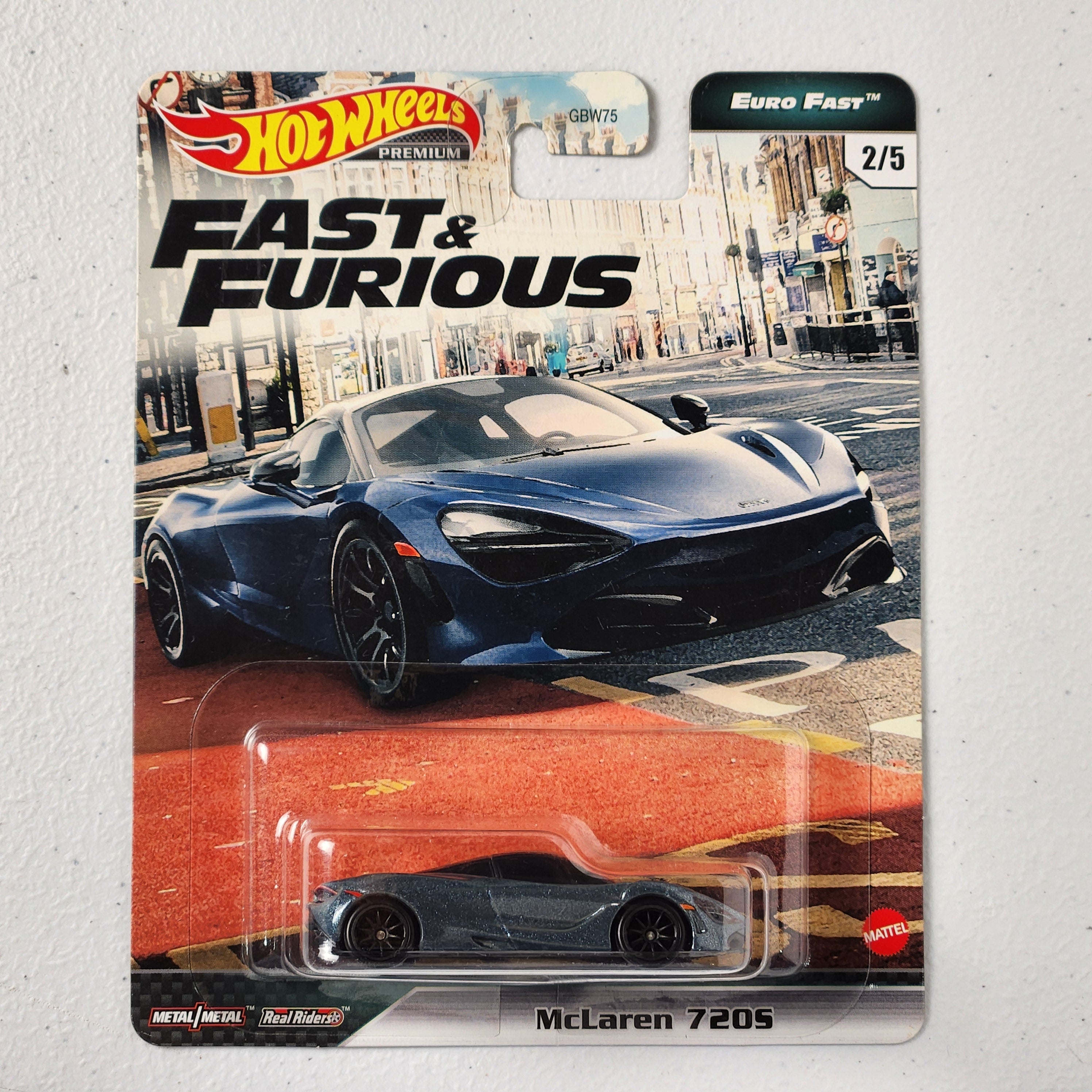 McLaren 720S #2/5 F&F Euro Fast Exotic Premium Hot Wheels