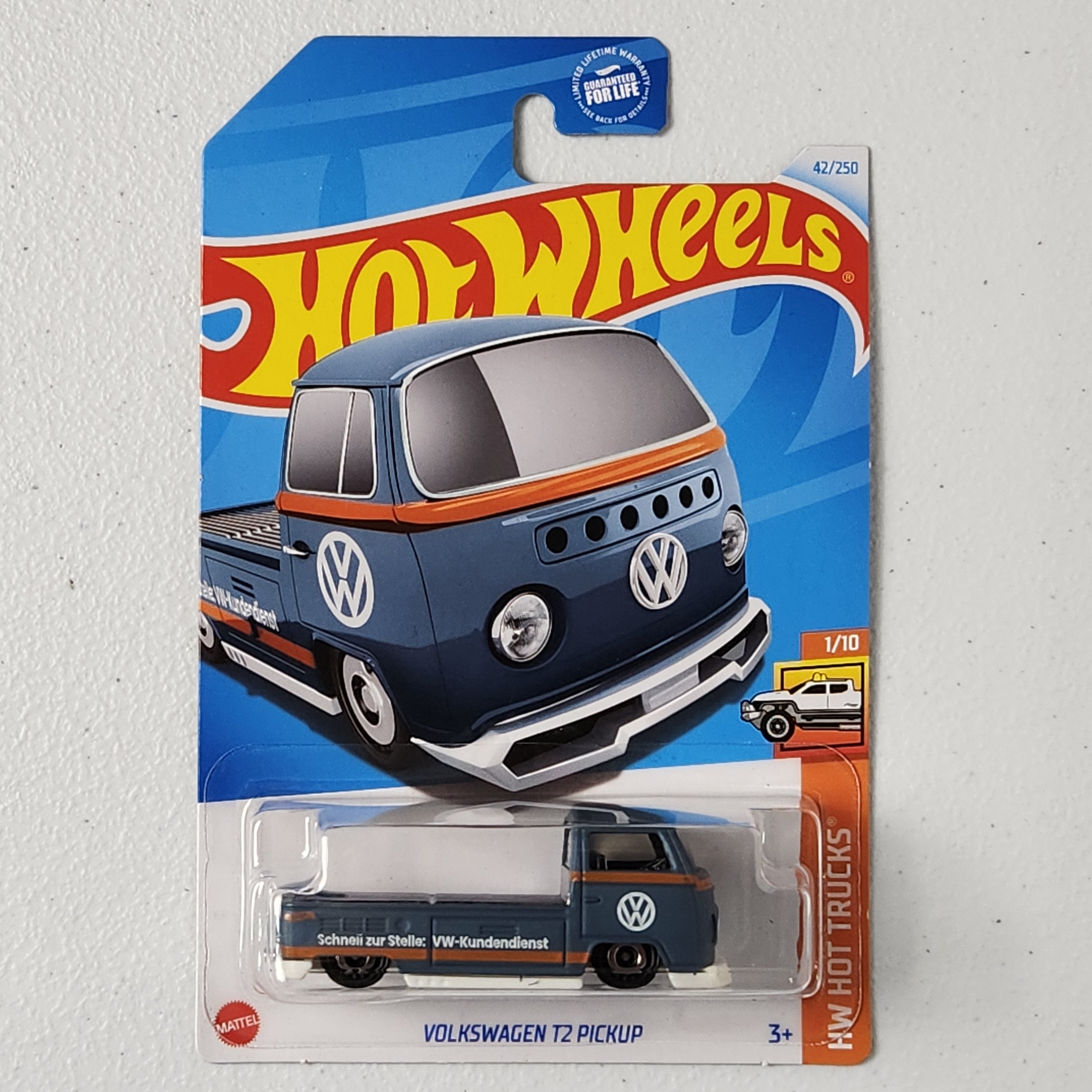Volkswagen T2 Pickup European Mainline Hot Wheels