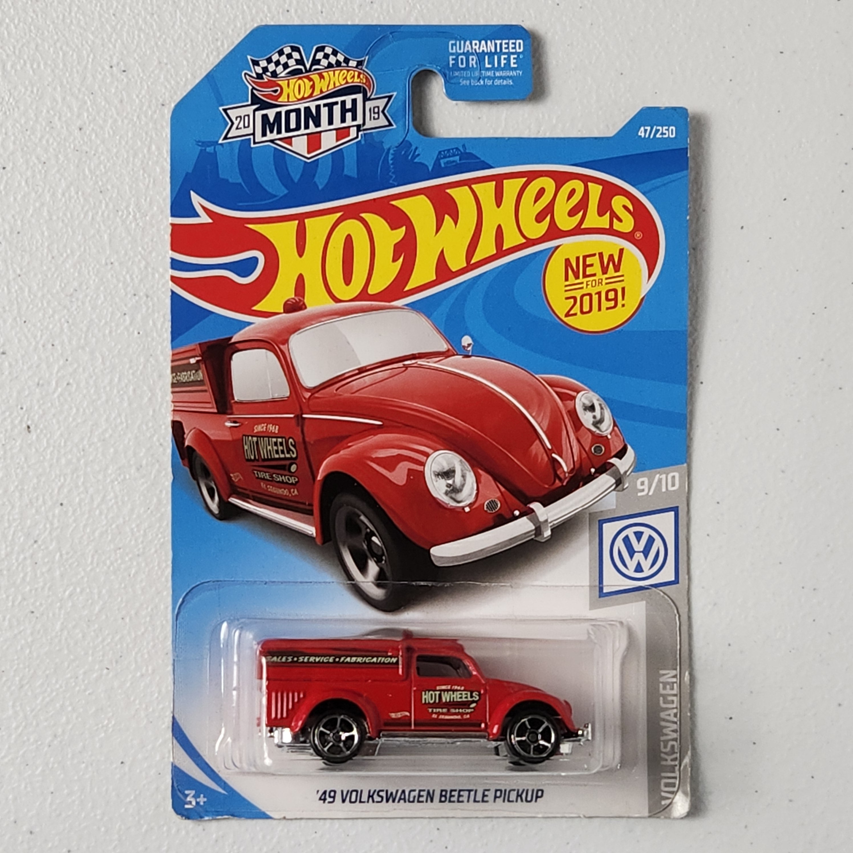 49 Volkswagen Beetle Pickup European Mainline Hot Wheels