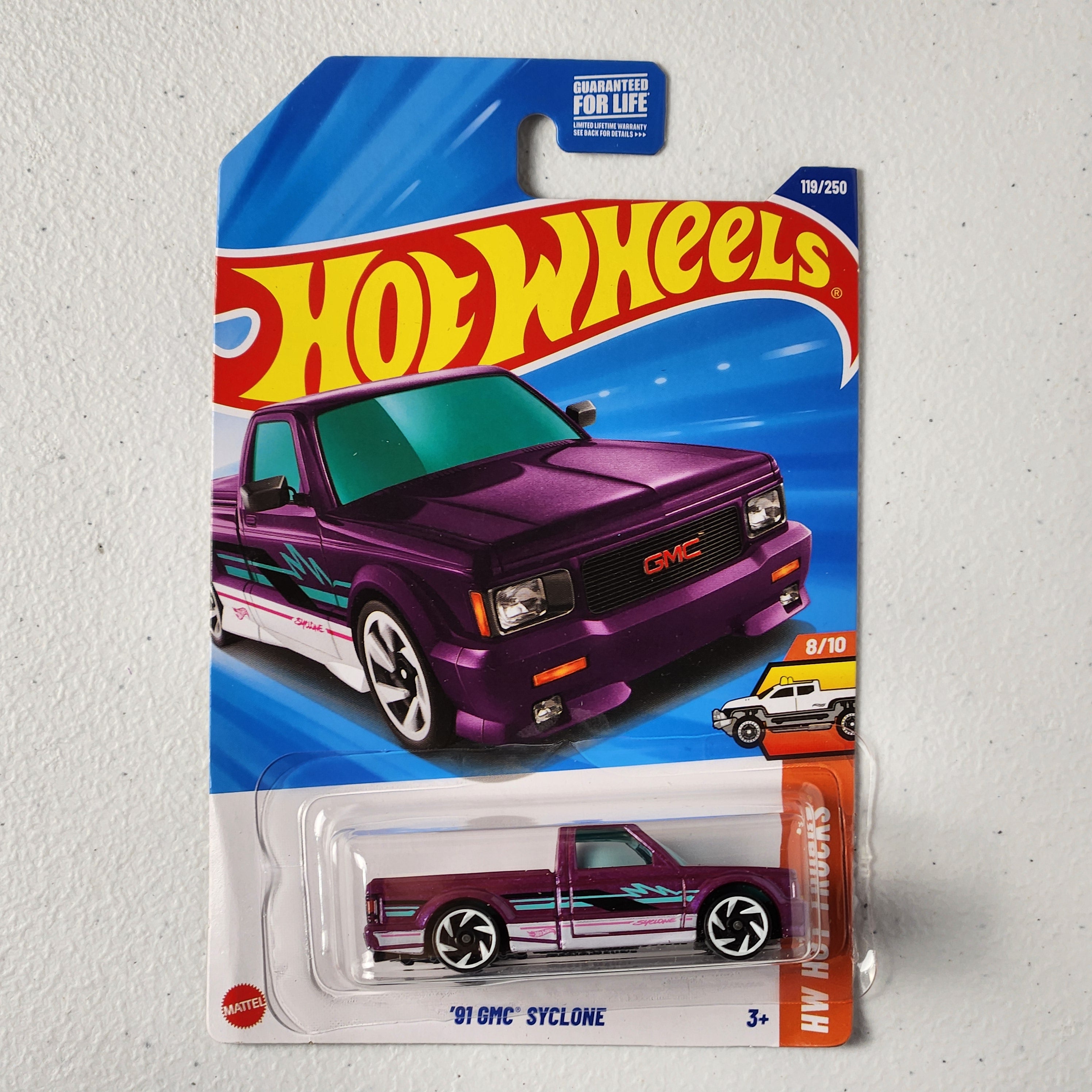 '91 GMC Syclone Pickup American Mainline Hot Wheels