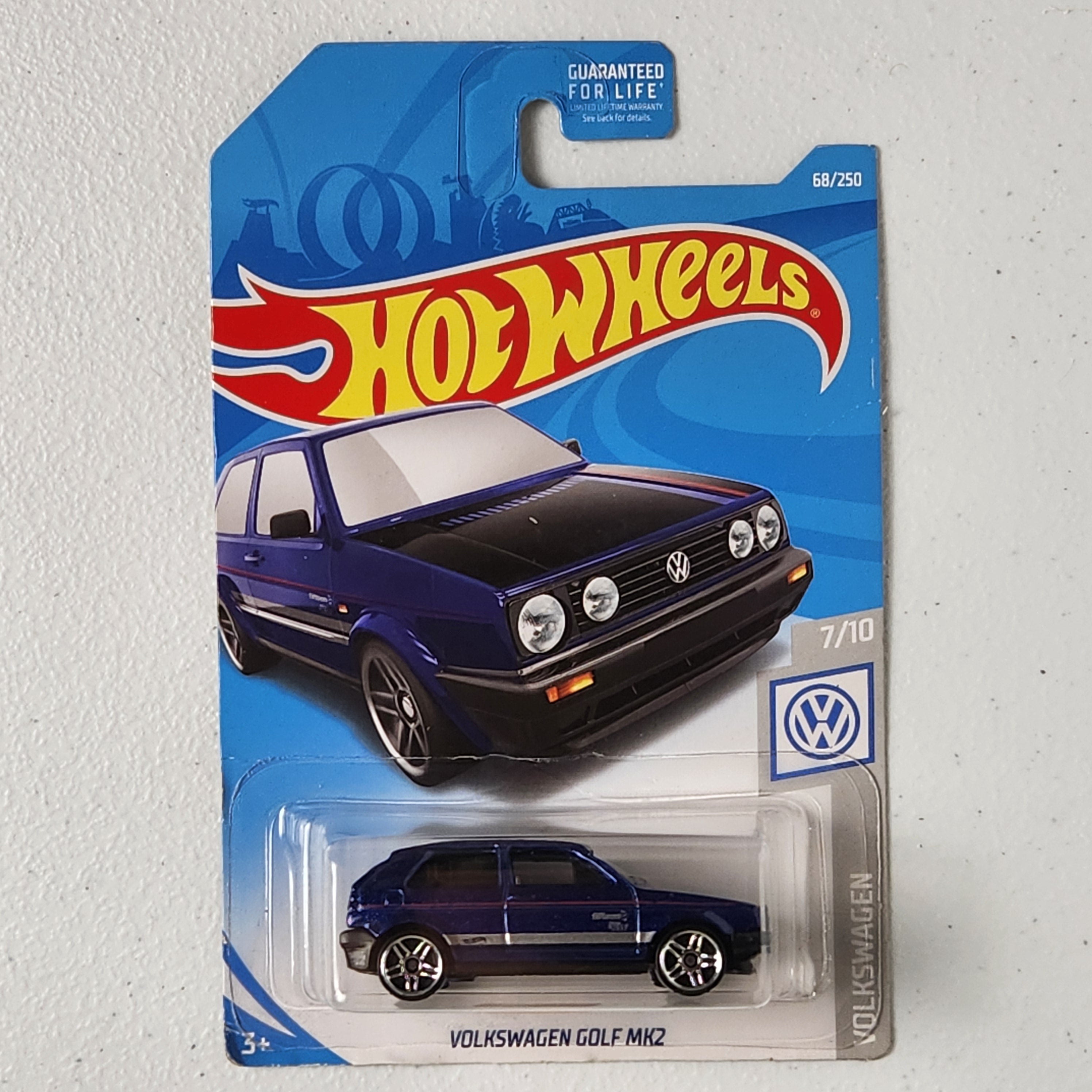 Volkswagen Golf MK2 European Mainline Hot Wheels