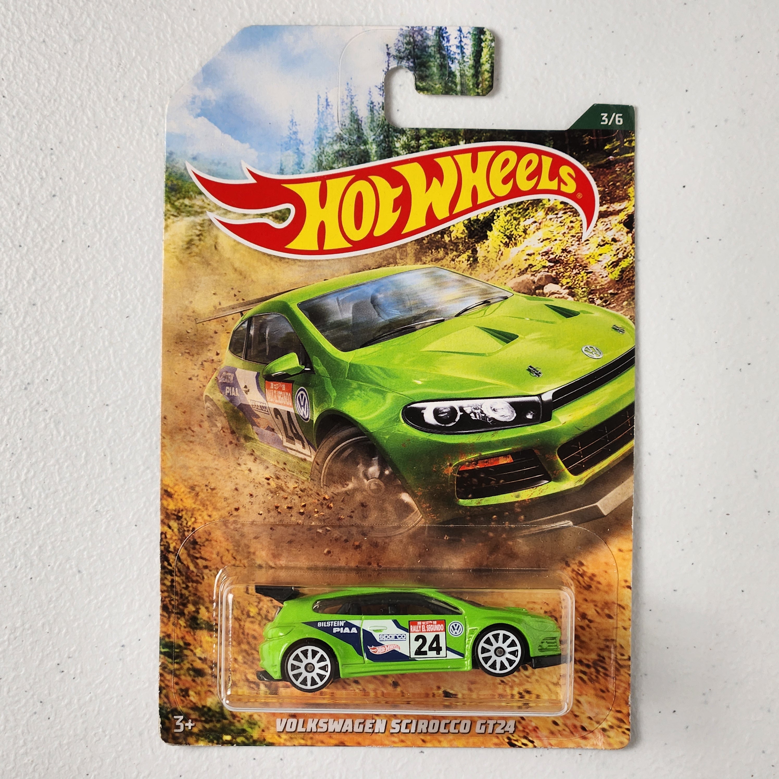 Volkswagen Scirocco GT24 #3/6 Backroad Rally Series European Hot Wheels 2019