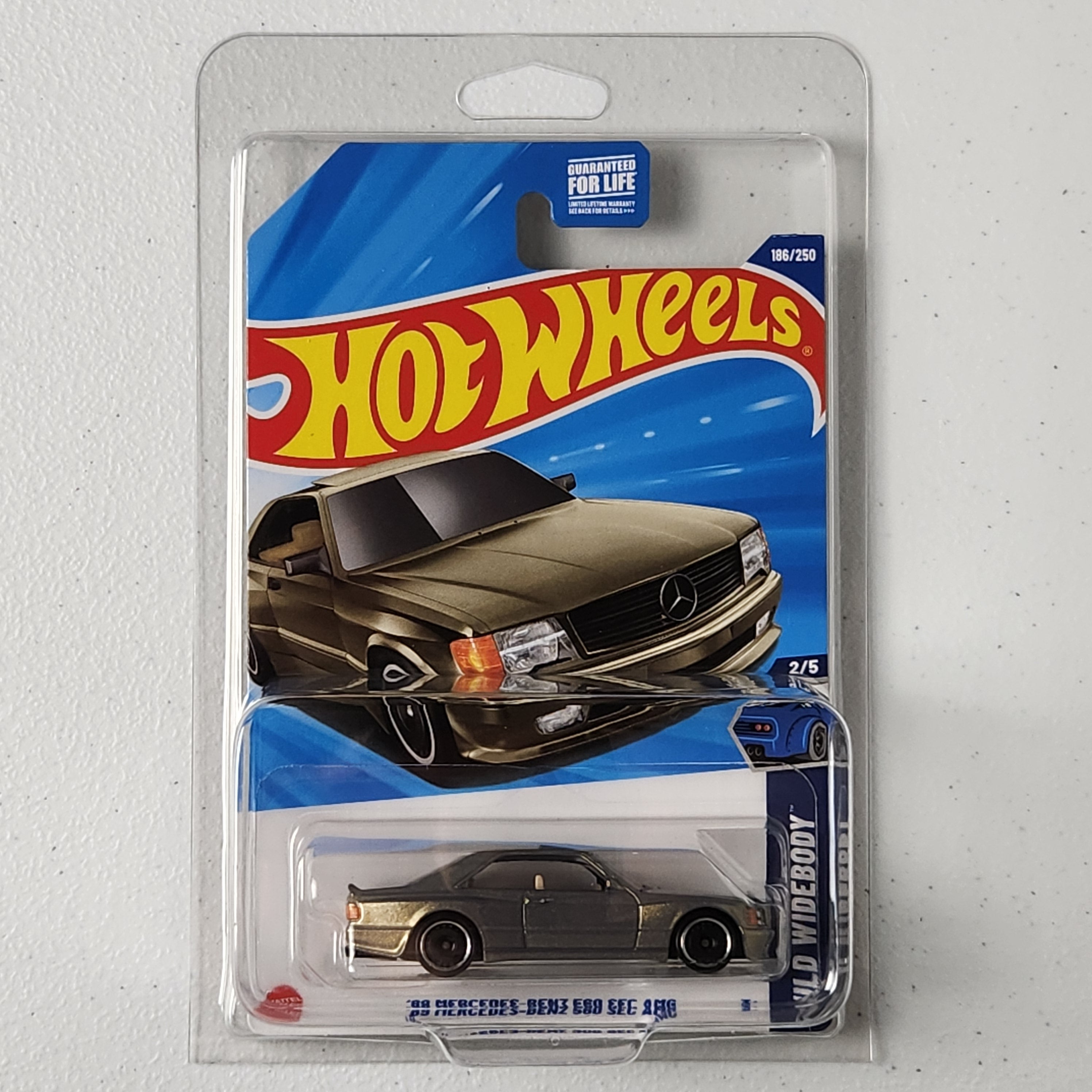 '89 Mercedes-Benz 560 SEC AMG European Mainline Hot Wheels