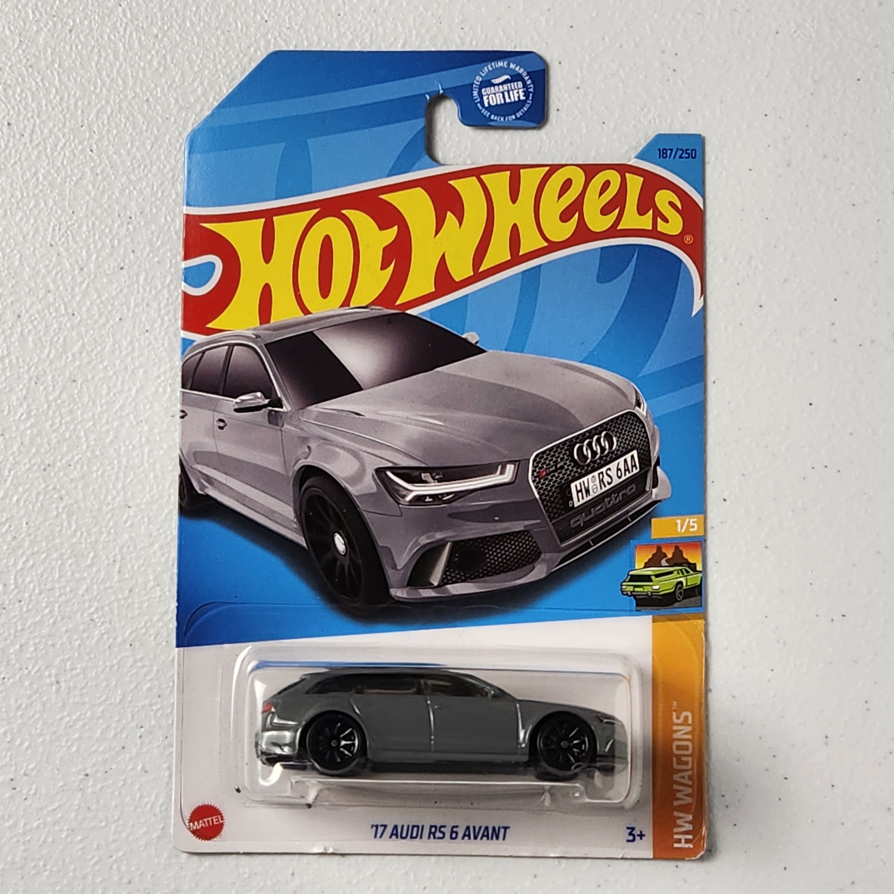 17 Audi RS 6 Avant European Mainline Hot Wheels