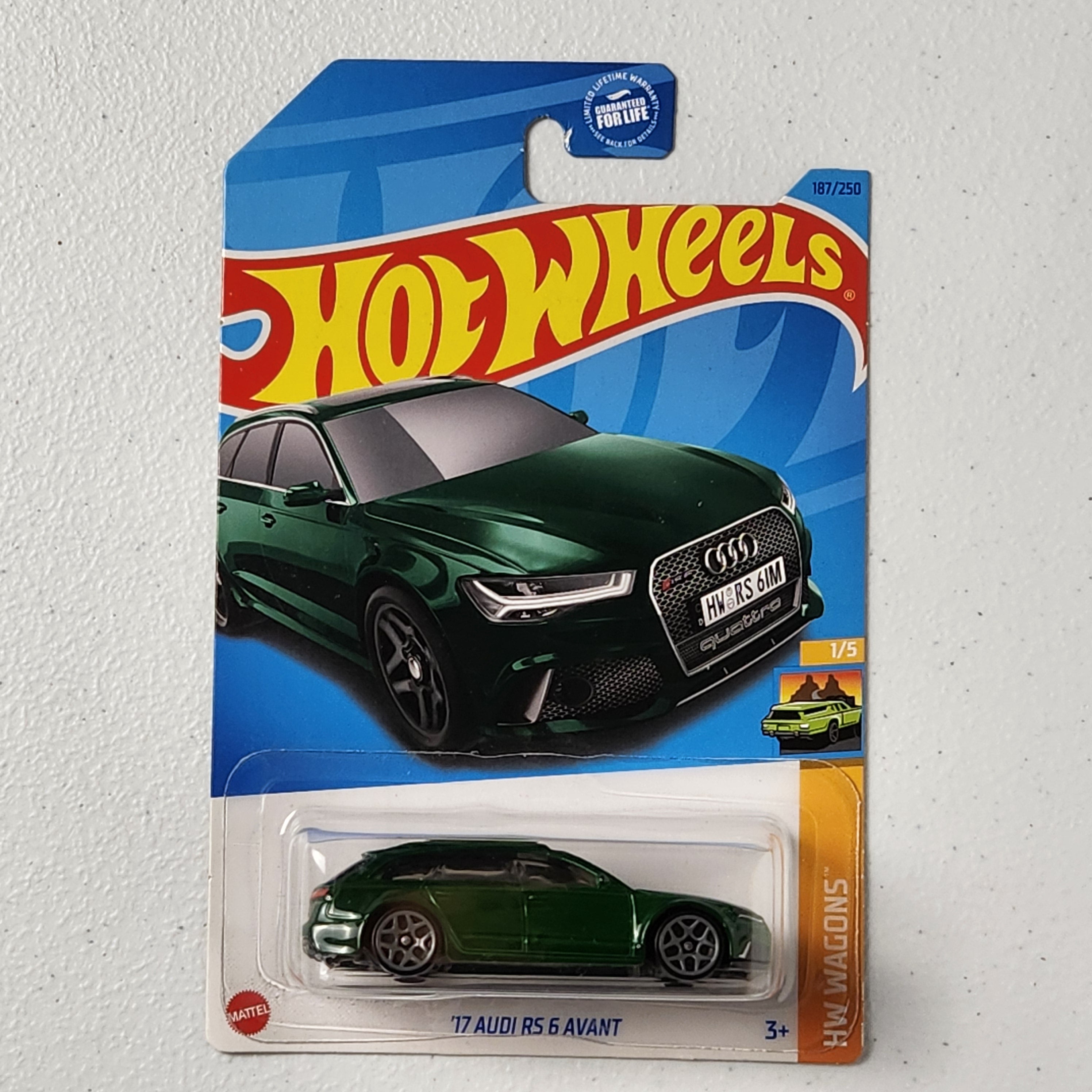 17 Audi RS 6 Avant European Mainline Hot Wheels