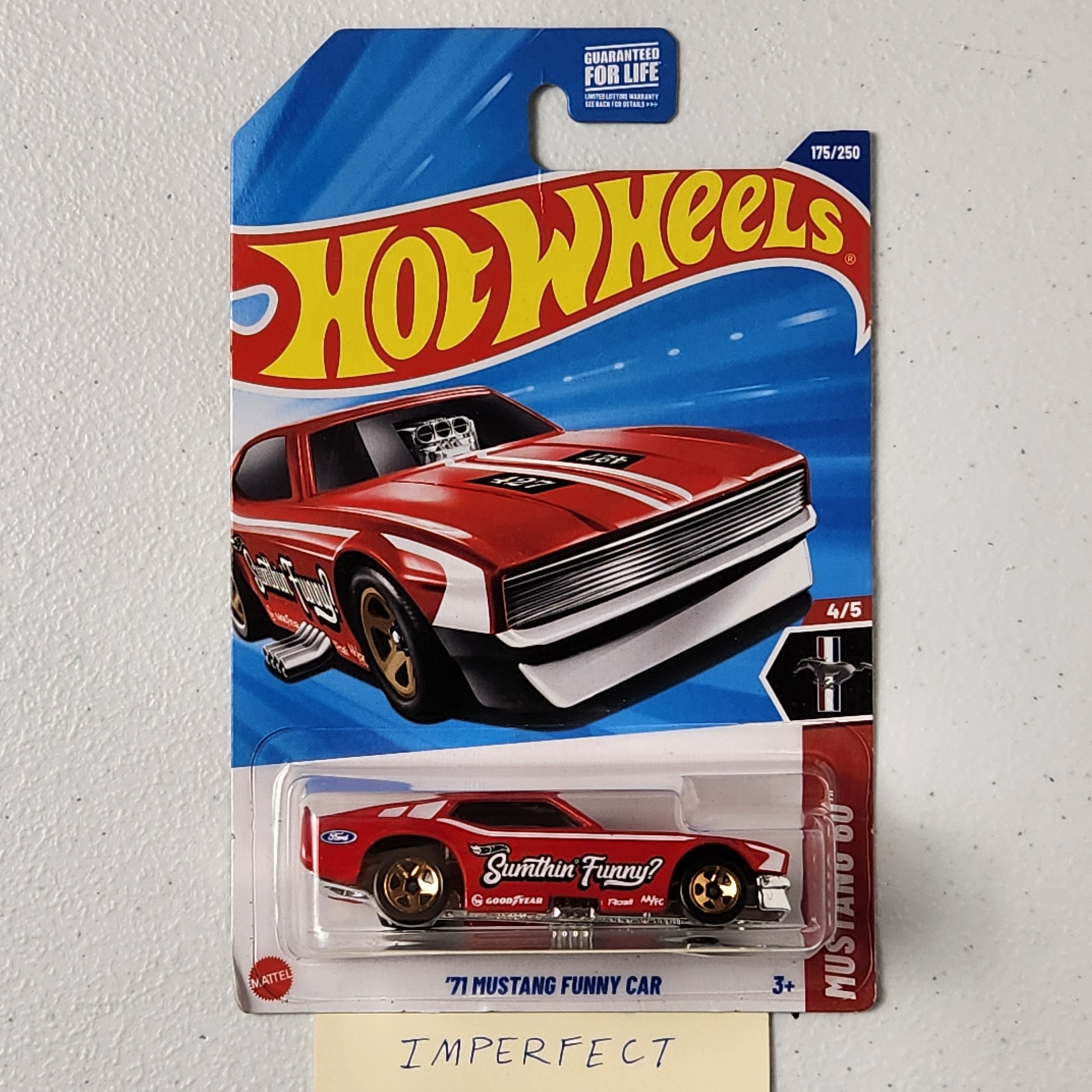 ’71 Mustang Funny Car American Mainline Hot Wheels