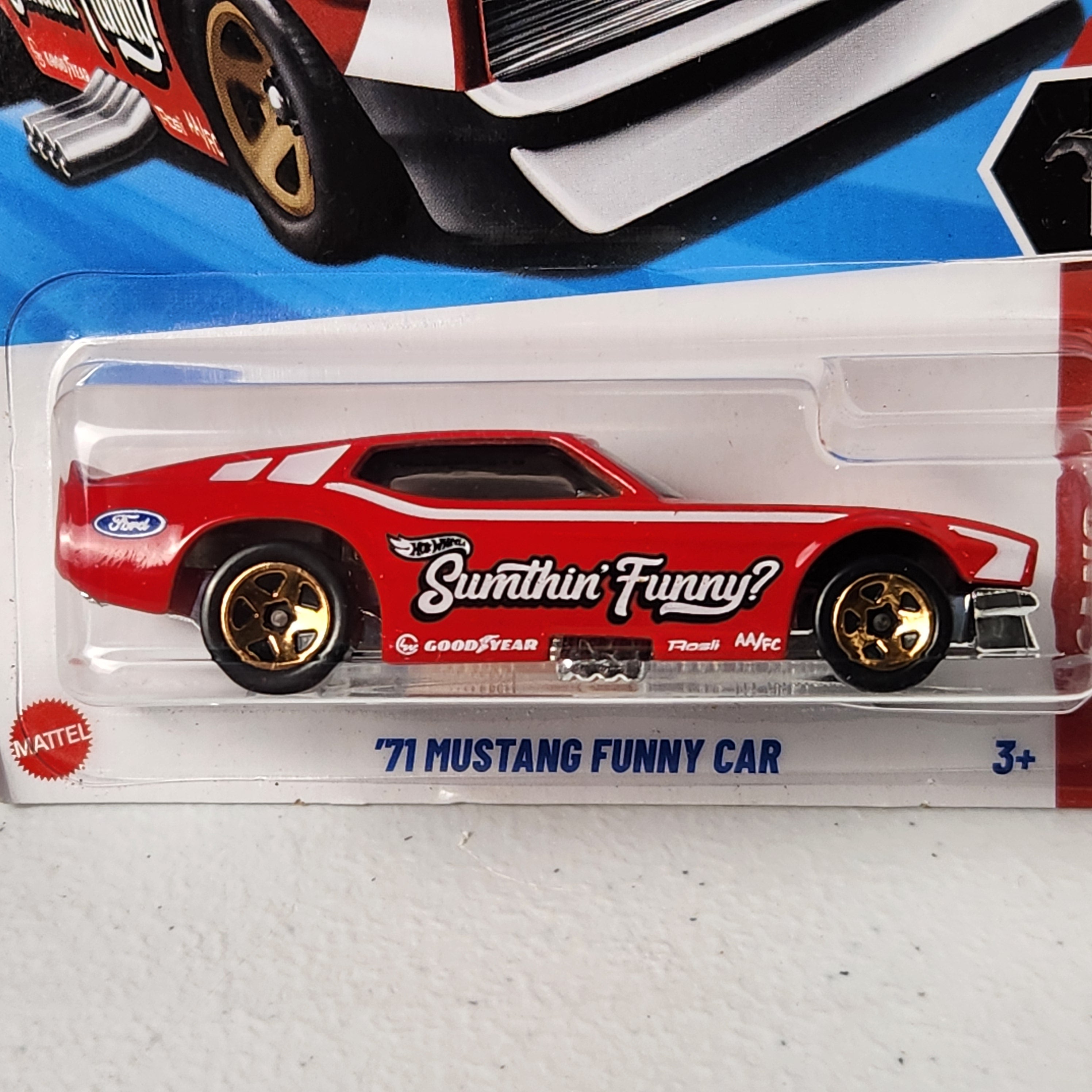 ’71 Mustang Funny Car American Mainline Hot Wheels