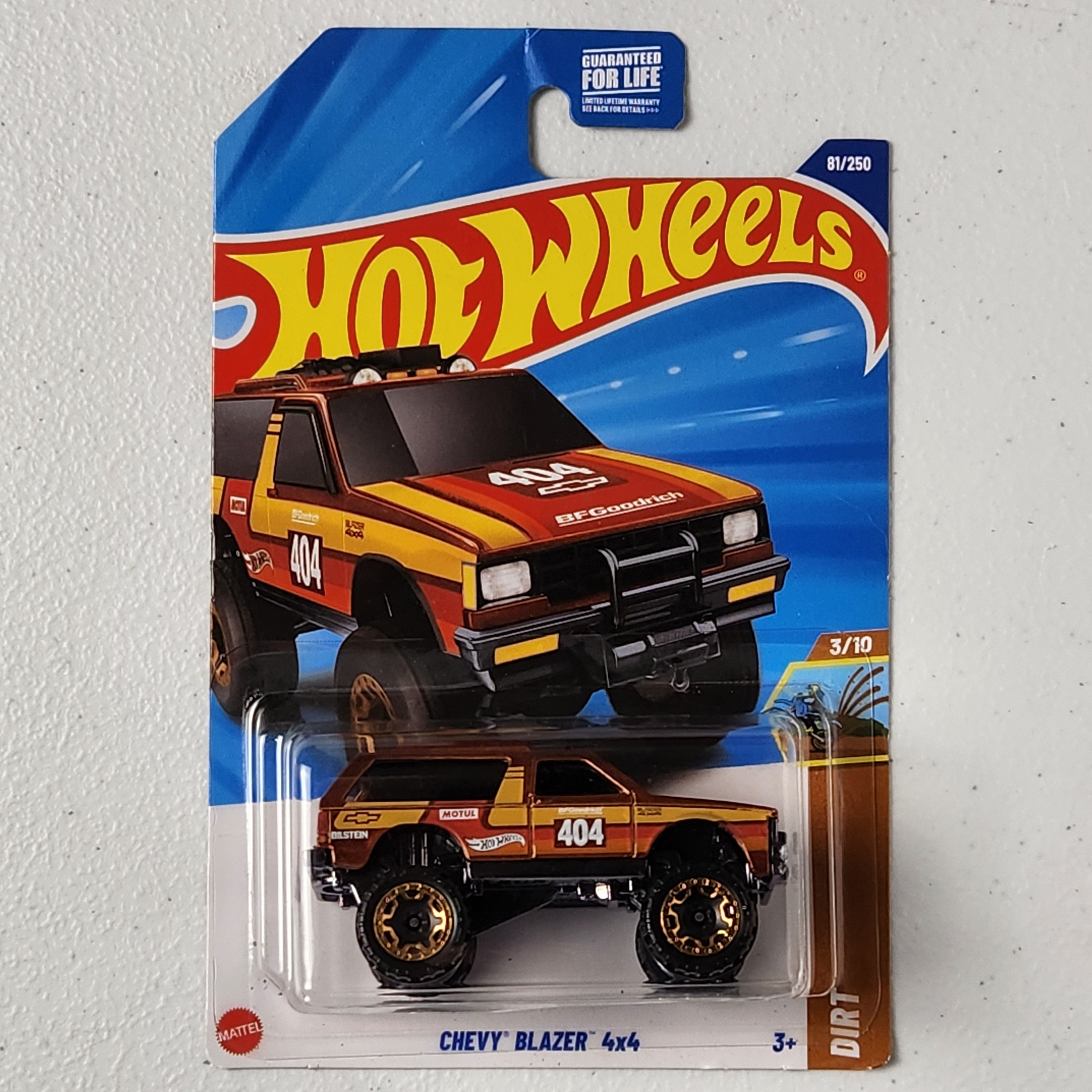 Chevy Blazer 4x4 American Mainline Hot Wheels