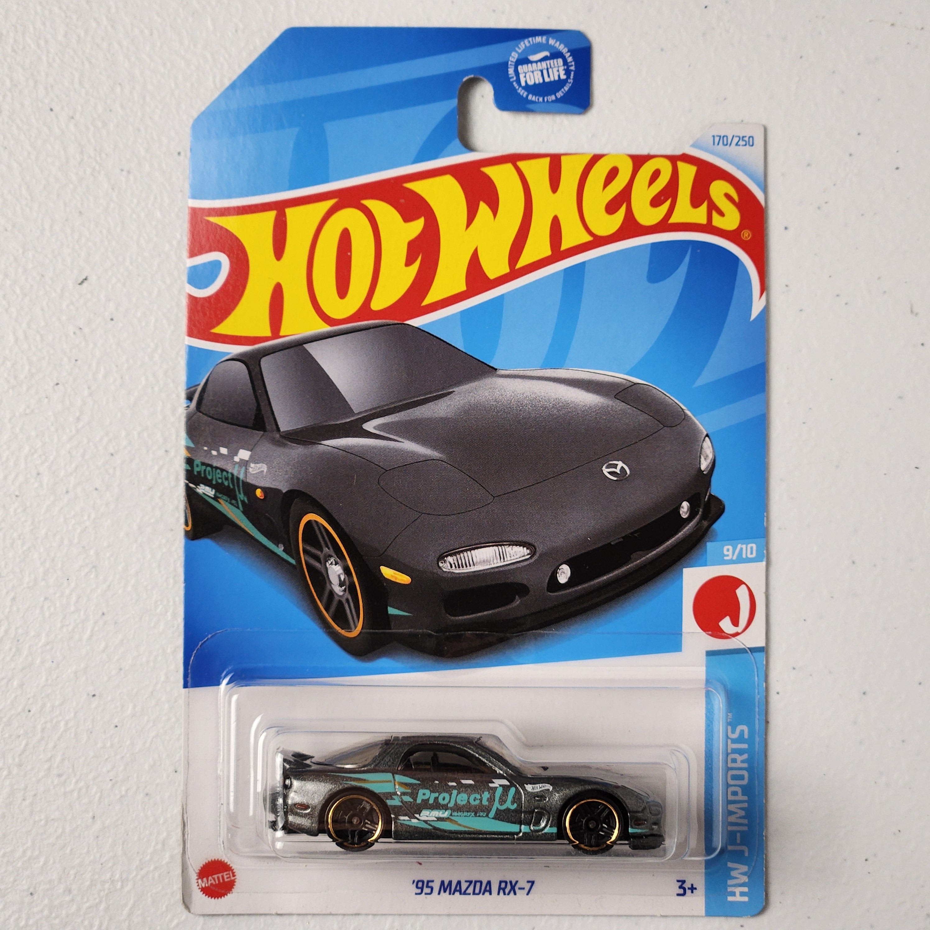 ’95 Mazda RX7 JDM Mainline Hot Wheels