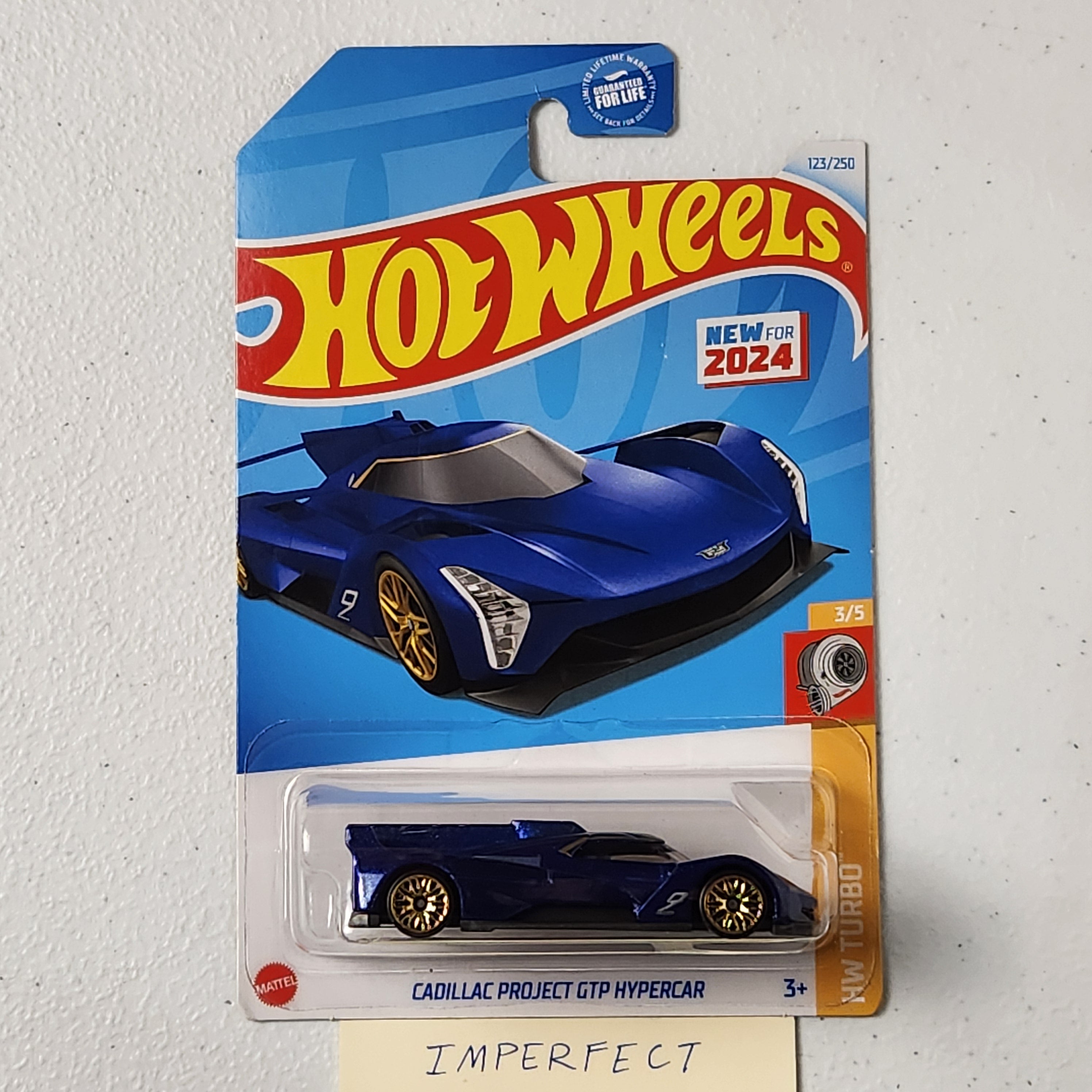 Cadillac Project GTP Hypercar American Mainline Hot Wheels
