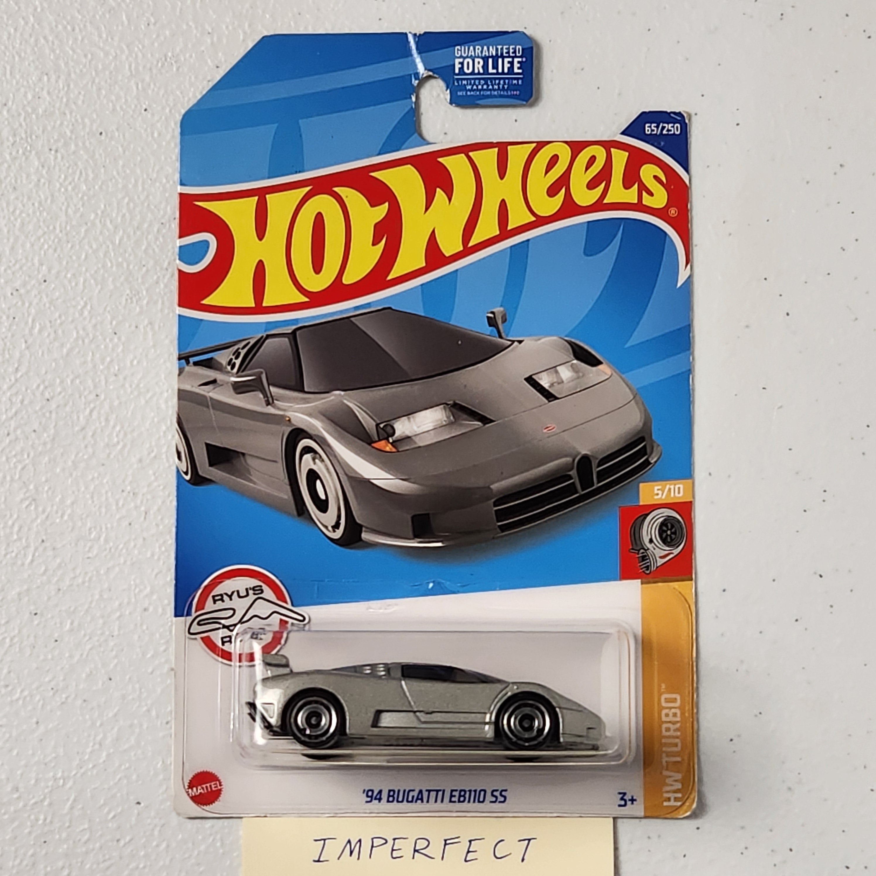 94 Bugatti EB110 SS Exotic Mainline Hot Wheels