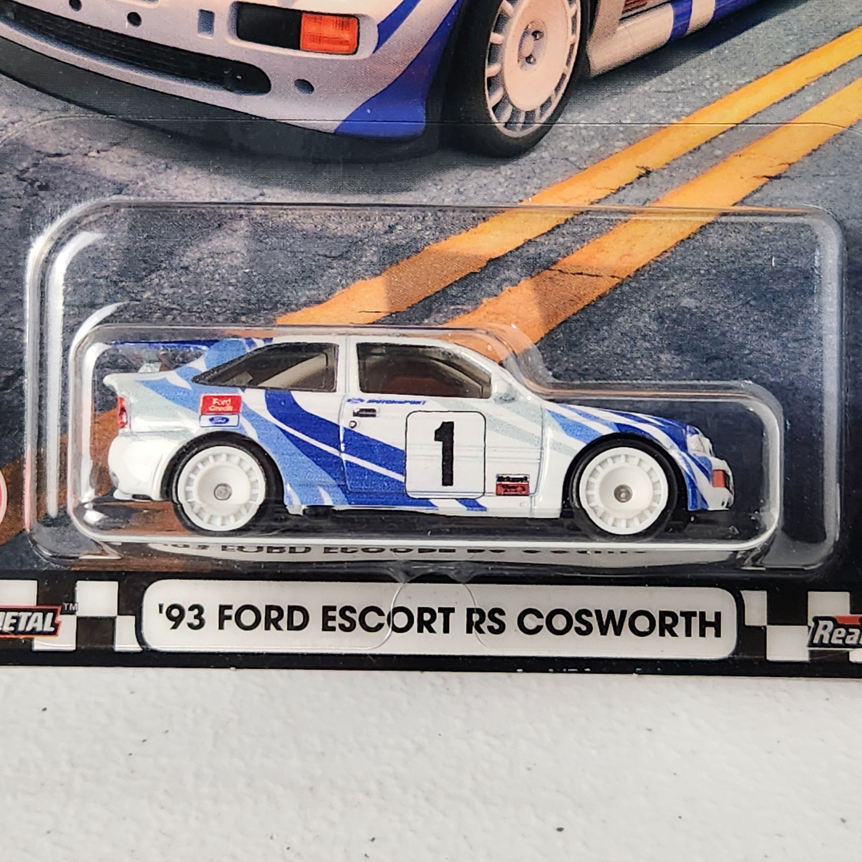 93 Ford Escort RS Cosworth #71 Boulevard Premium Hot Wheels