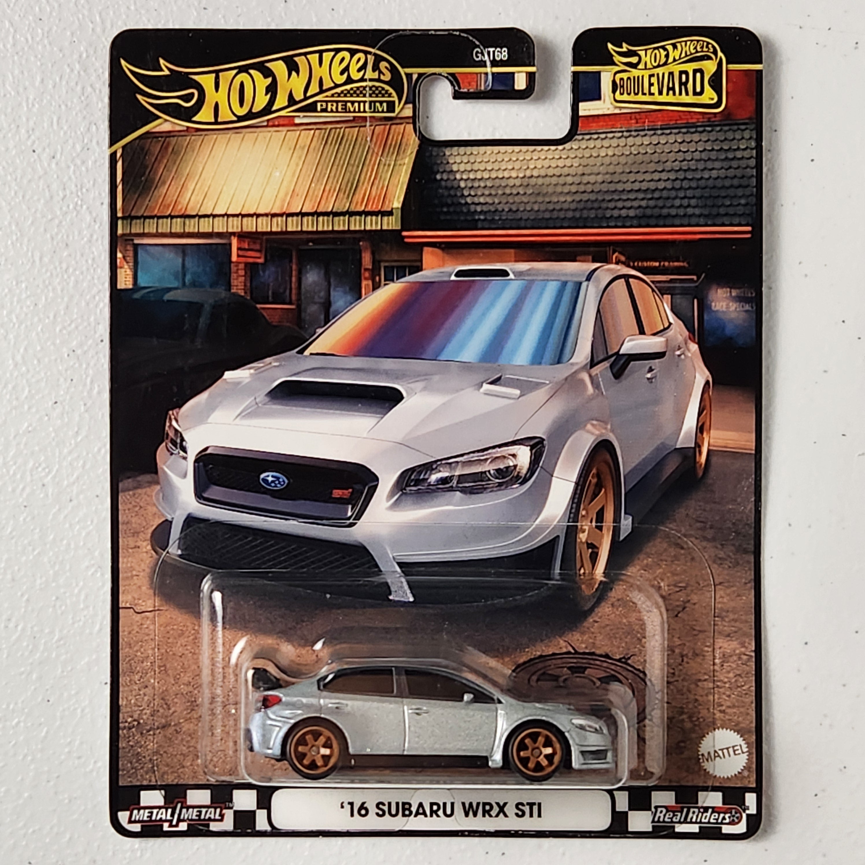 16 Subaru WRX STI No-Number Boulevard Premium Hot Wheels