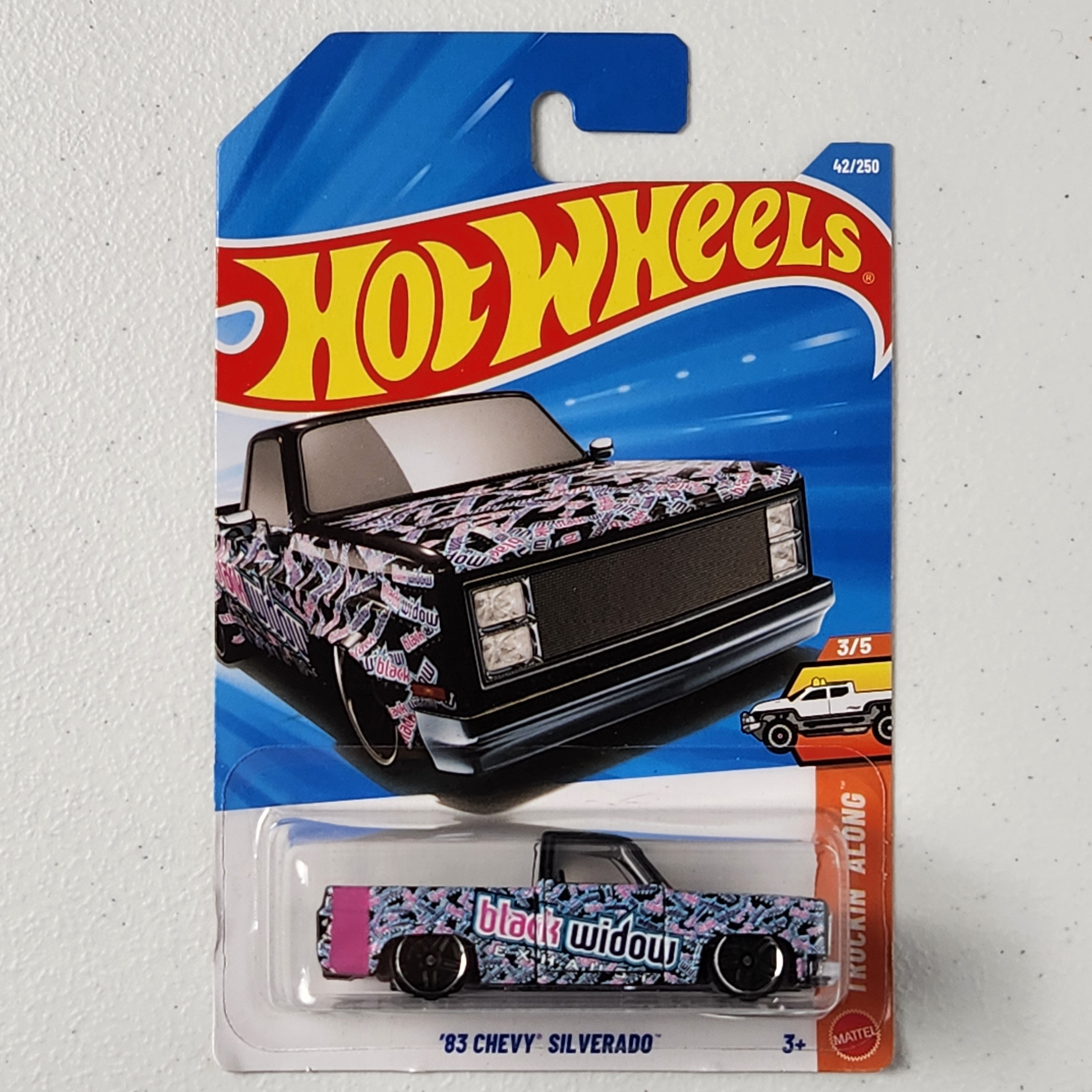Chevy Silverado Pickup Truck American Mainline Hot Wheels