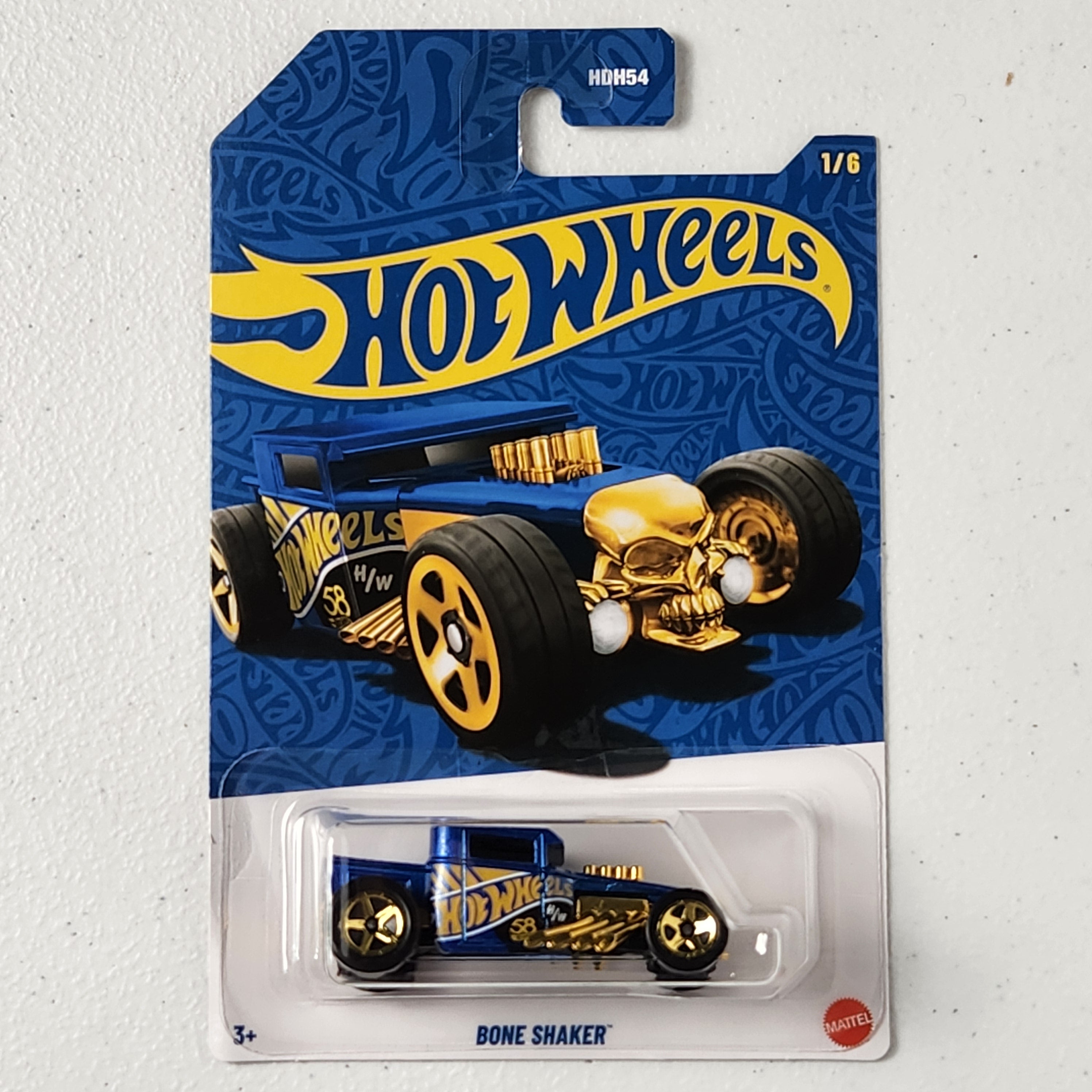Bone Shaker 58th Anniversary Fantasy Mainline Hot Wheels