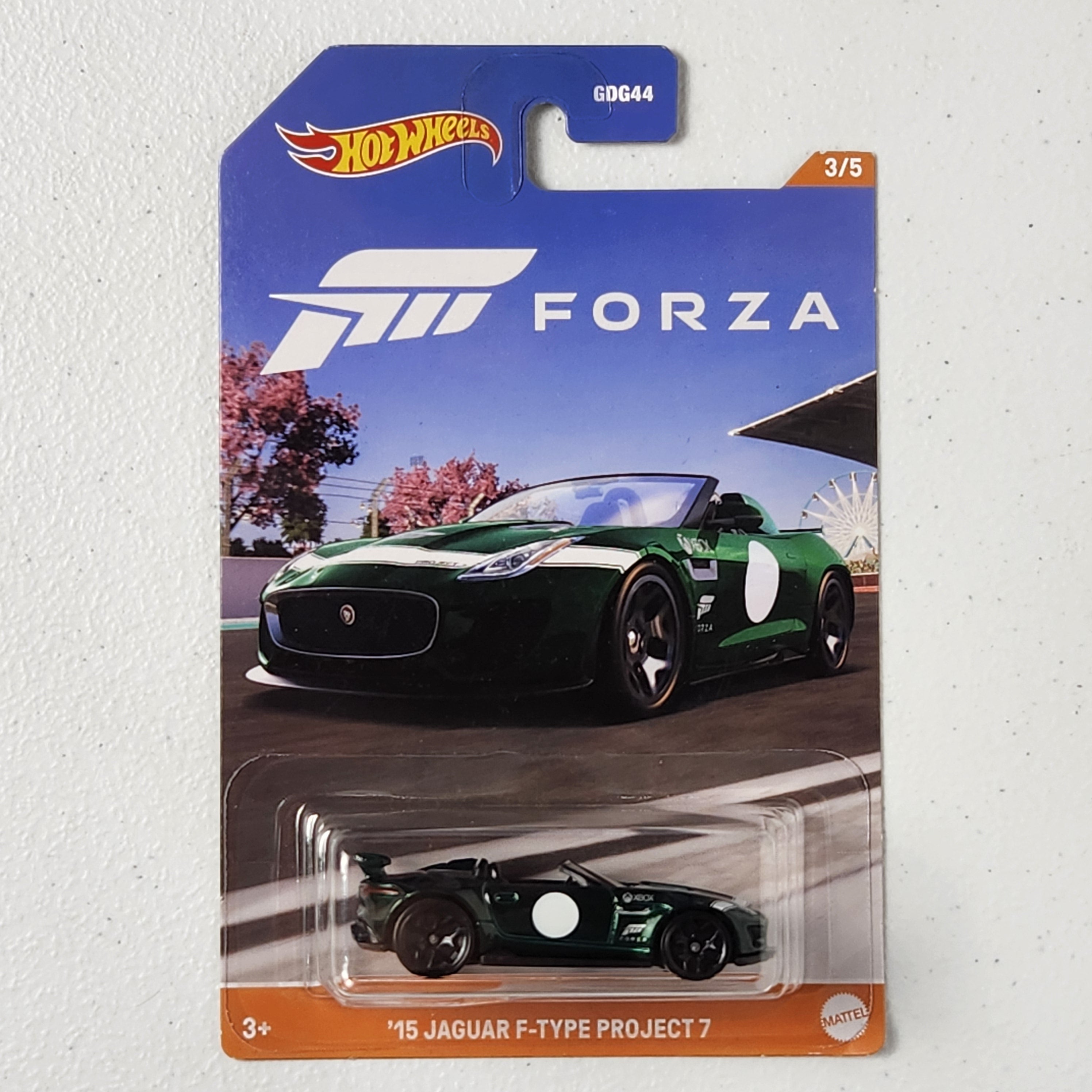 '15 Jaguar F-Type Project 7 Forza EuropeanSS Hot Wheels 2023