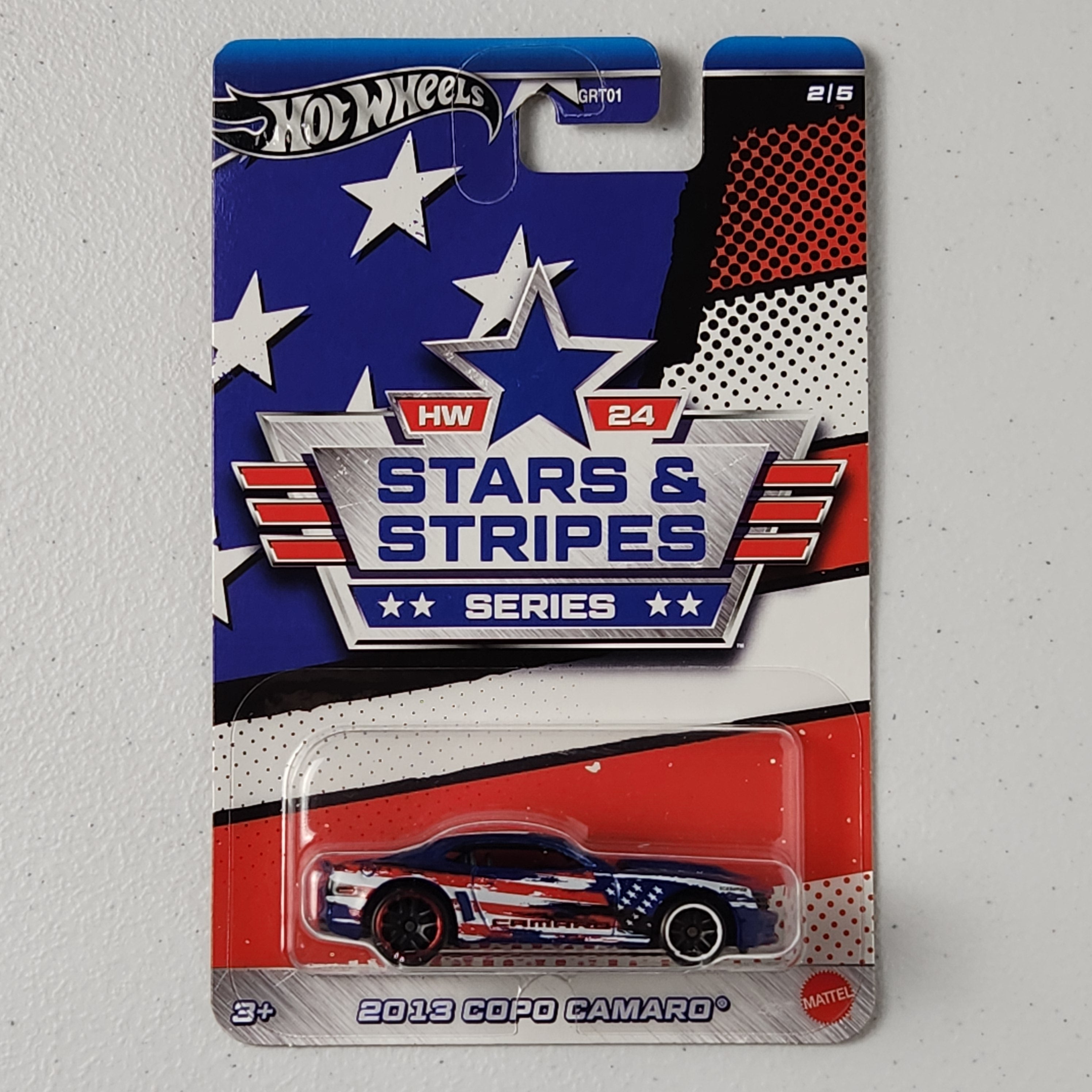 Camaro #2/5 Stars and Stripes American SS Hot Wheels