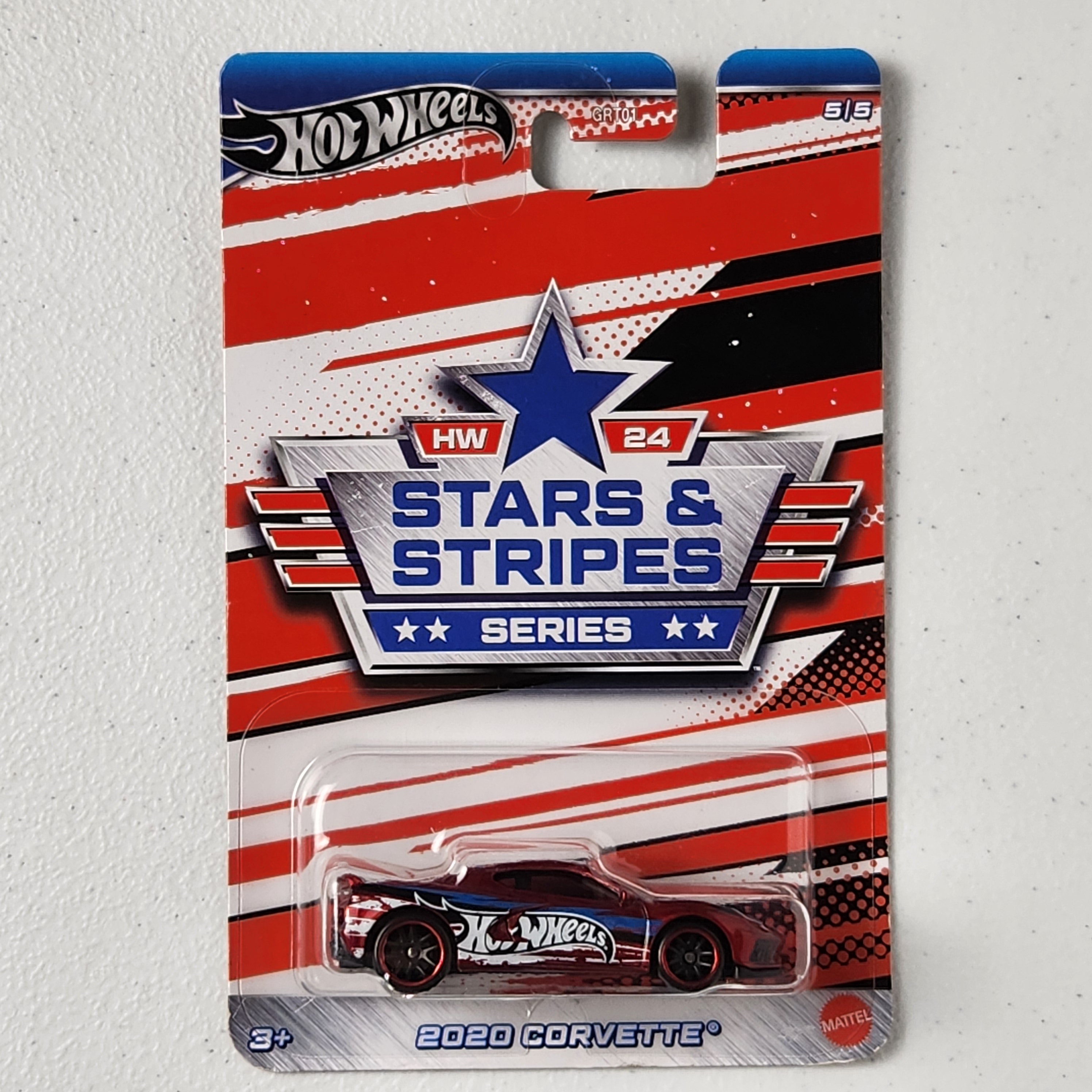 Corvette #5/5 Stars and Stripes American SS Hot Wheels