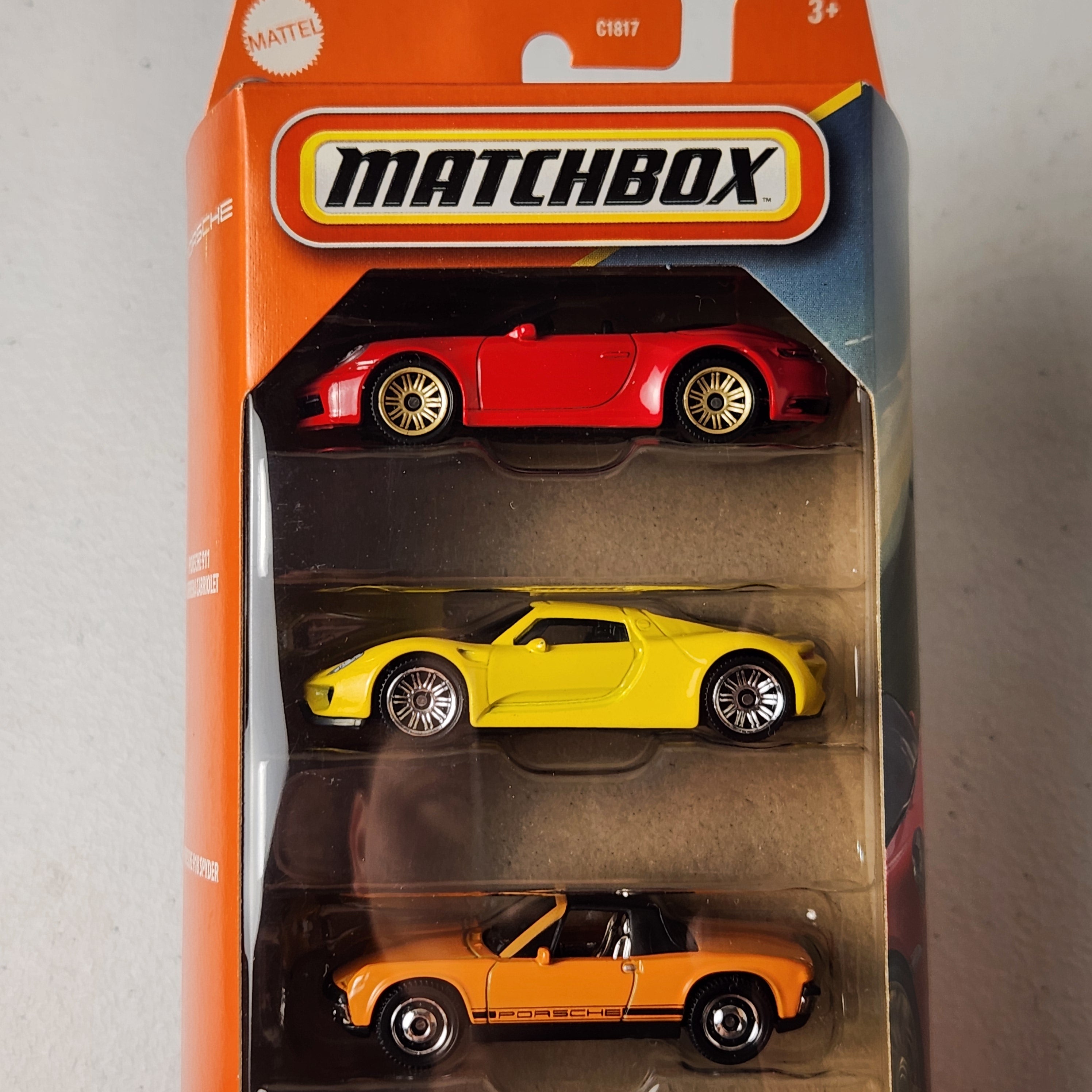 Porsche Heroes 5 Car Pack European Matchbox