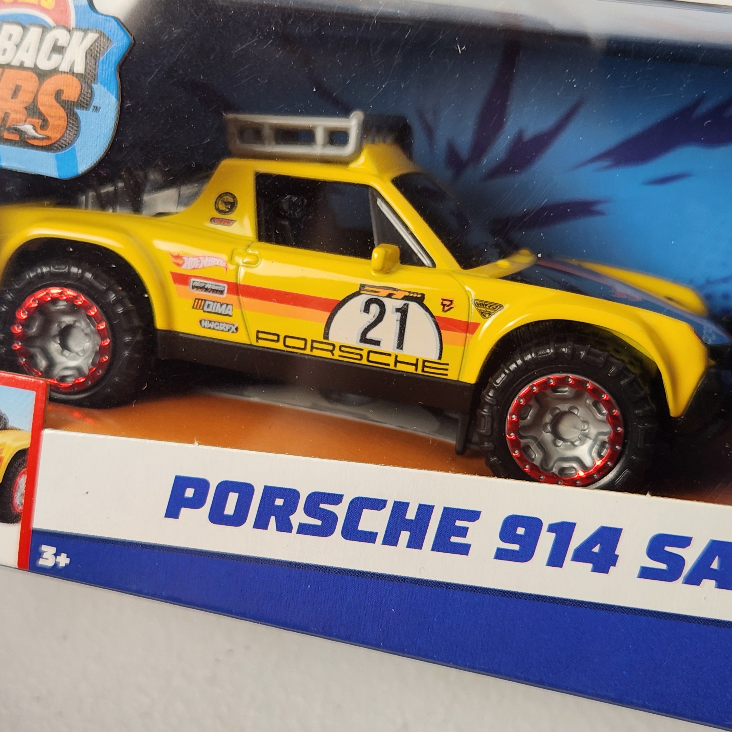 Porsche 914 Safari #01/03 Pull Back Speeder European Hot Wheels 2025