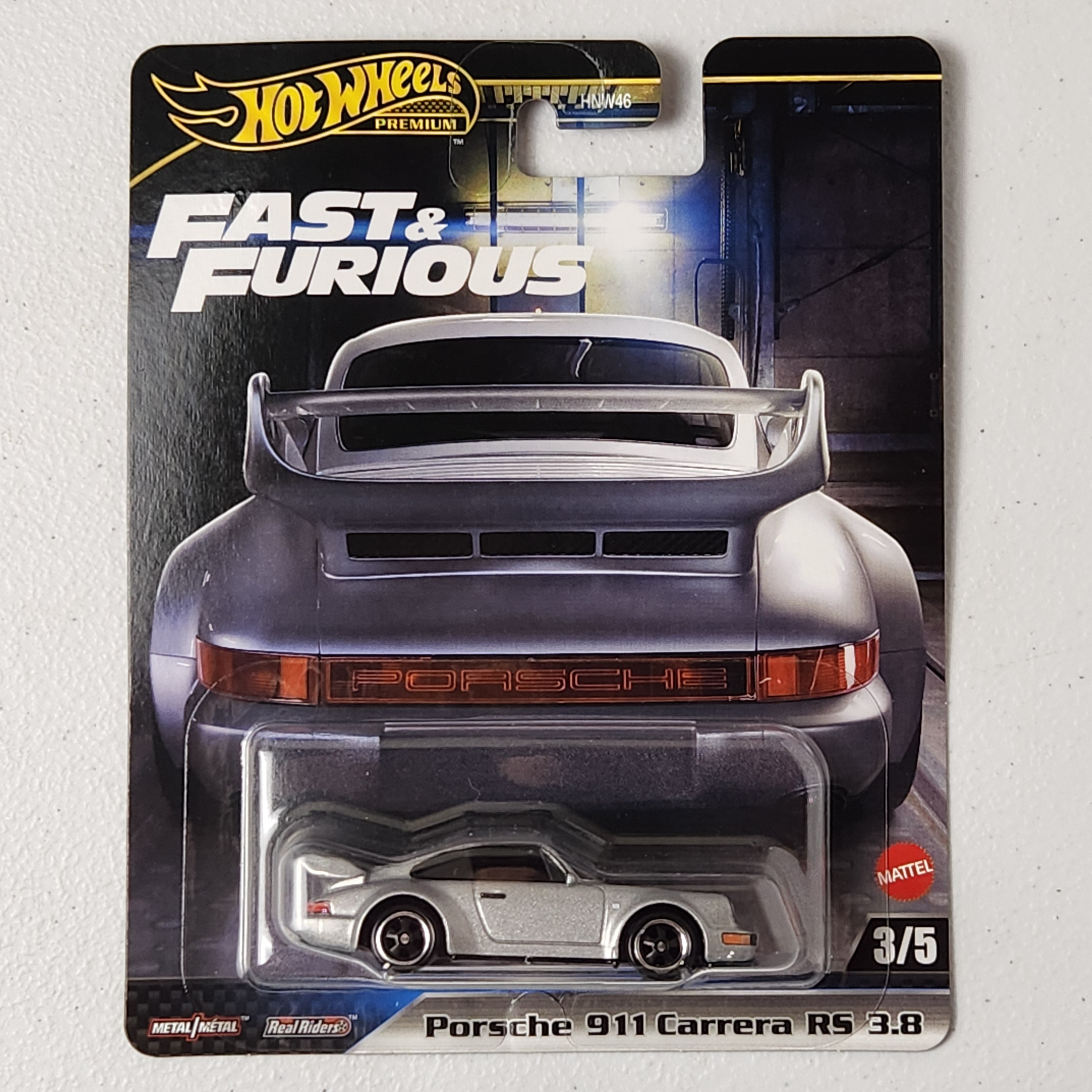 Porsche 911 Carrera RS 3.8 #3/5 Fast & Furious European Premium Hot Wheels 2024