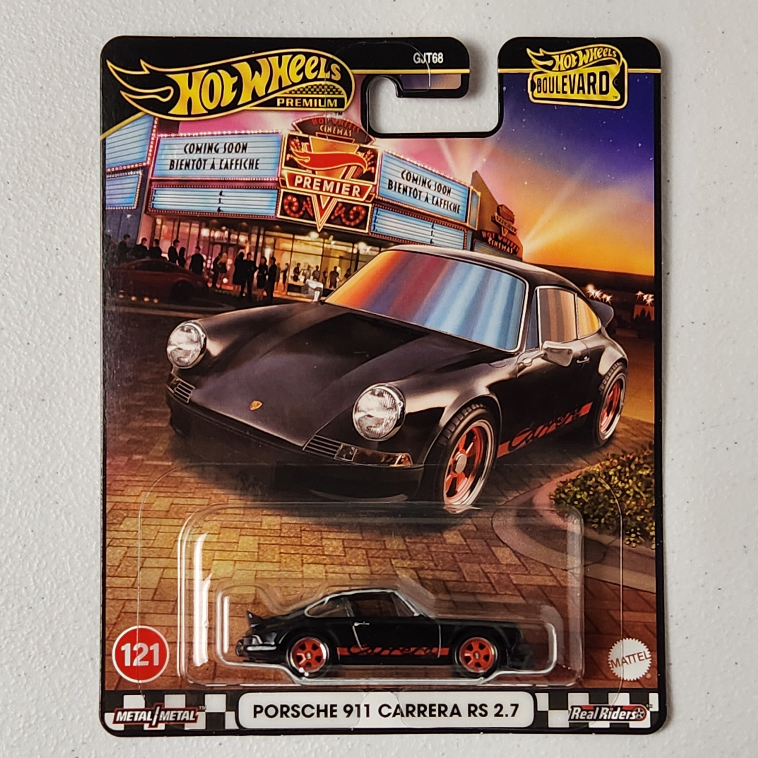 Porsche 911 Carrera RS 2.7 #121 Boulevard European Premium Hot Wheels 2024