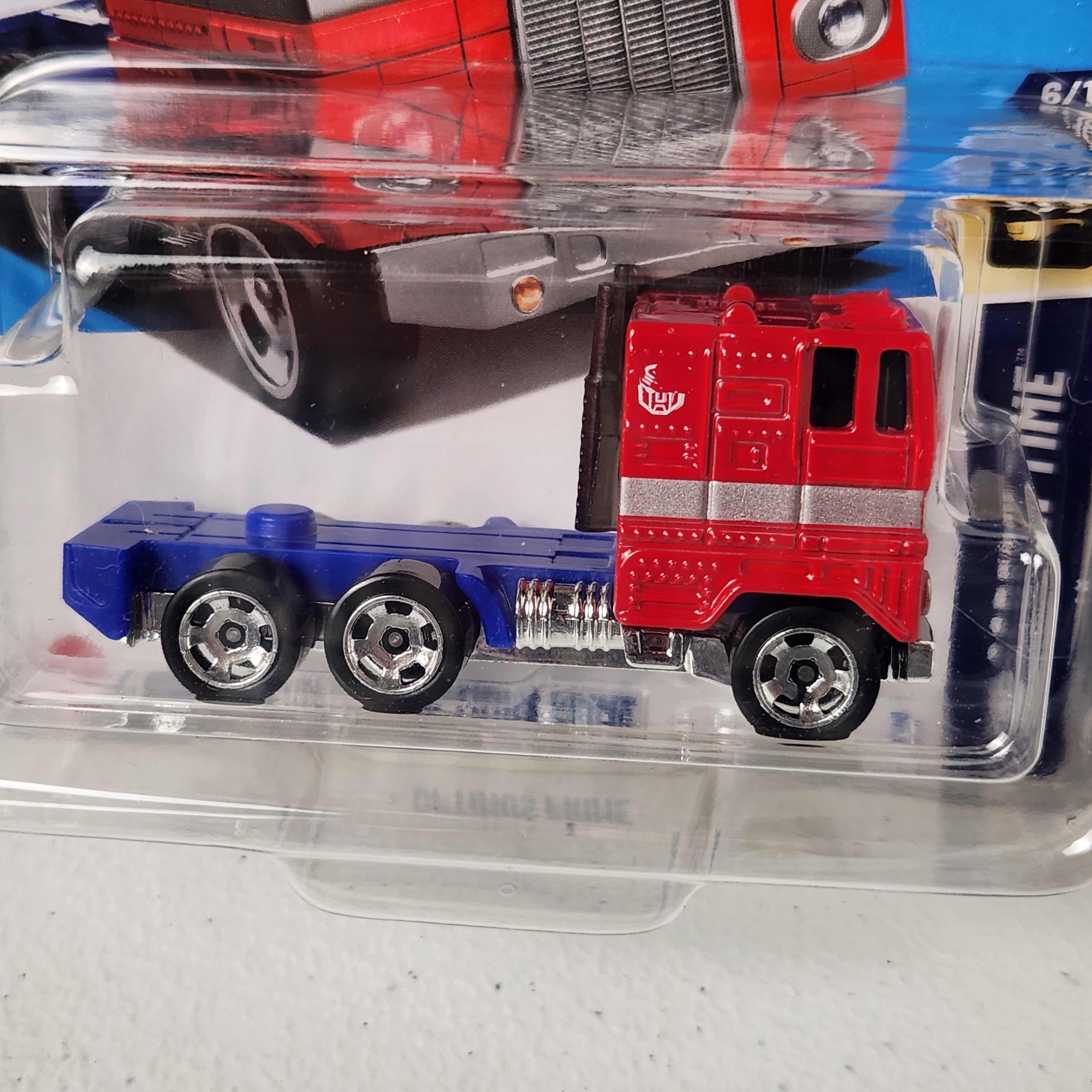 Optimus Prime American Mainline Hot Wheels