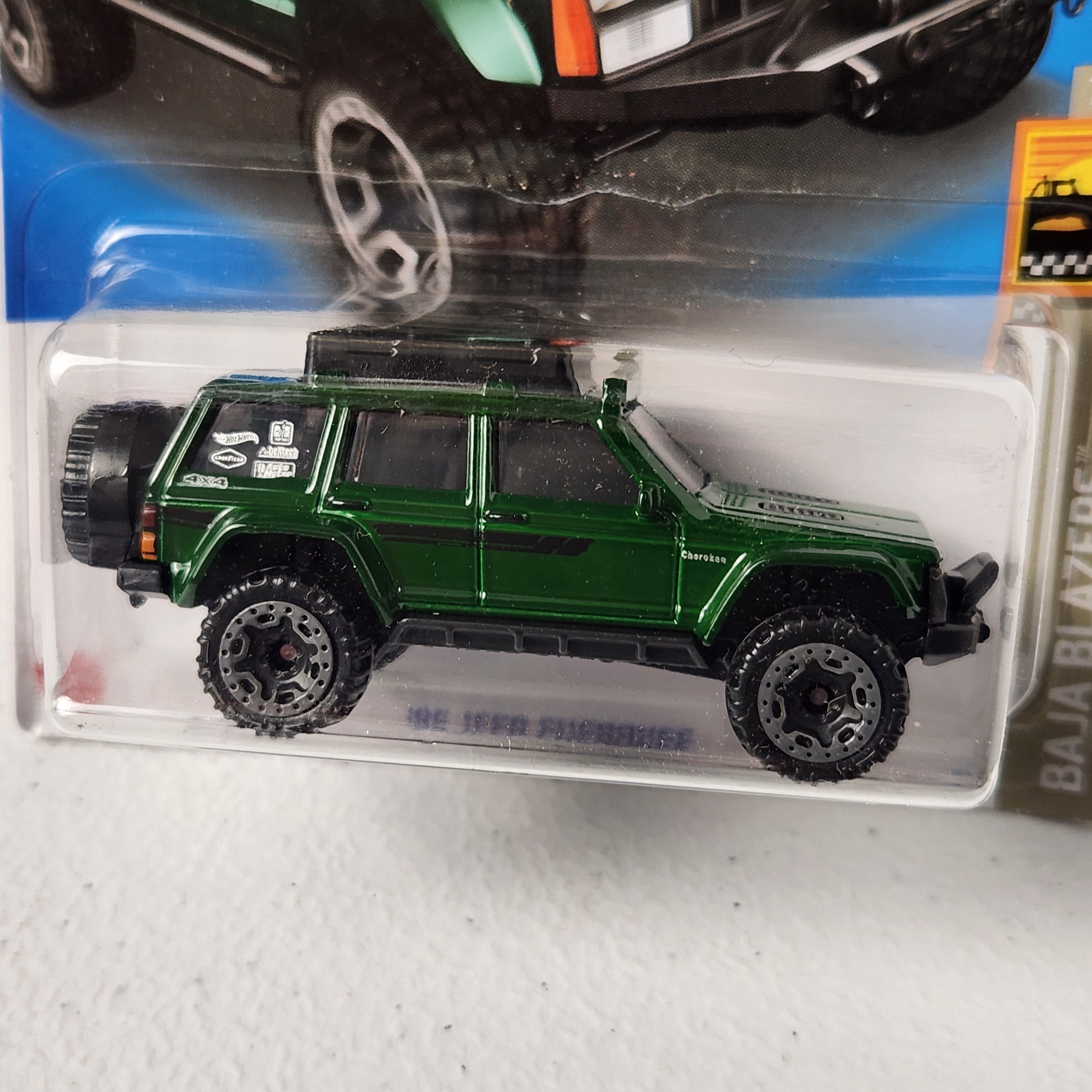 95 Jeep Cherokee American Mainline Hot Wheels