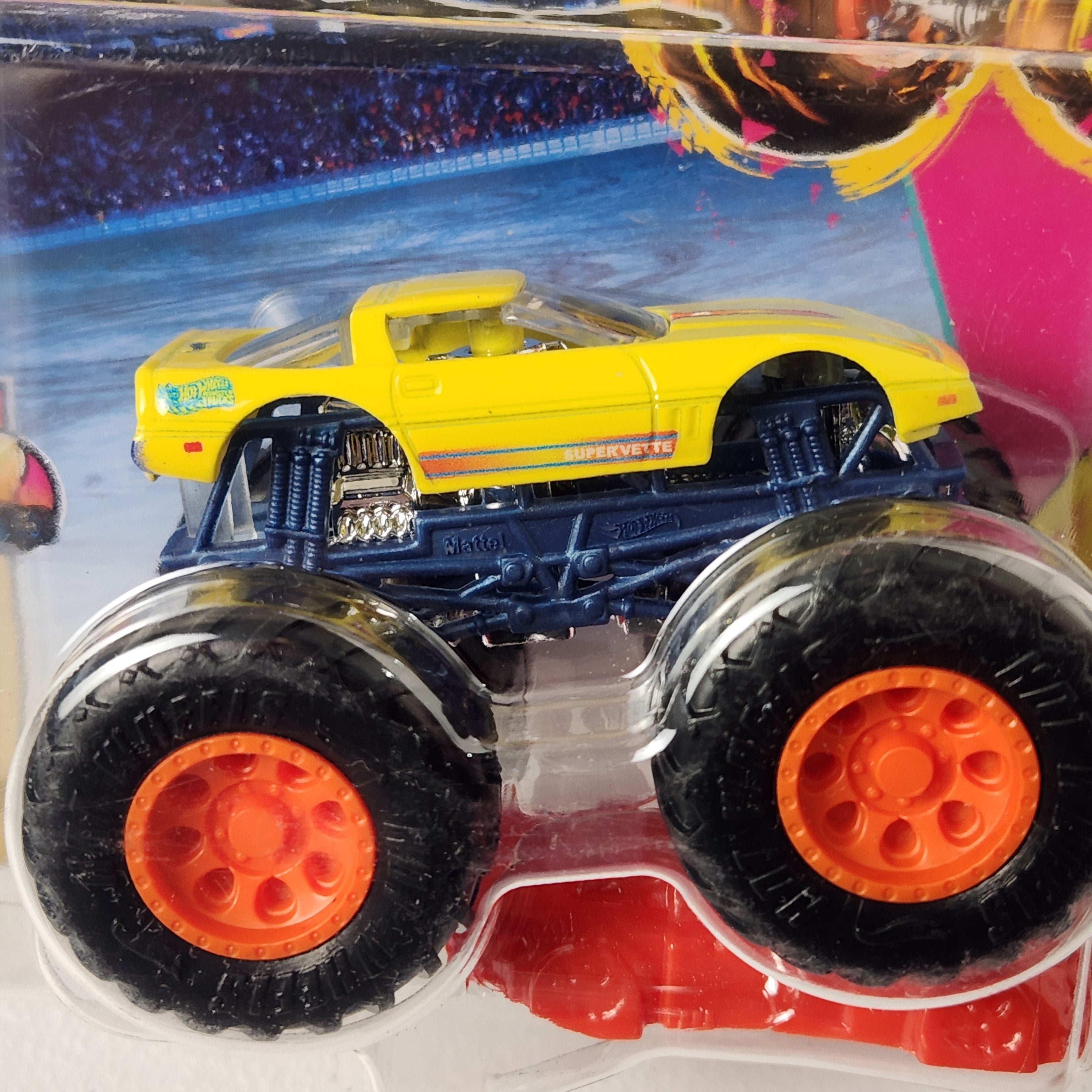 Barbie Corvette XL Monster Trucks American Silver Series Hot Wheels 2025
