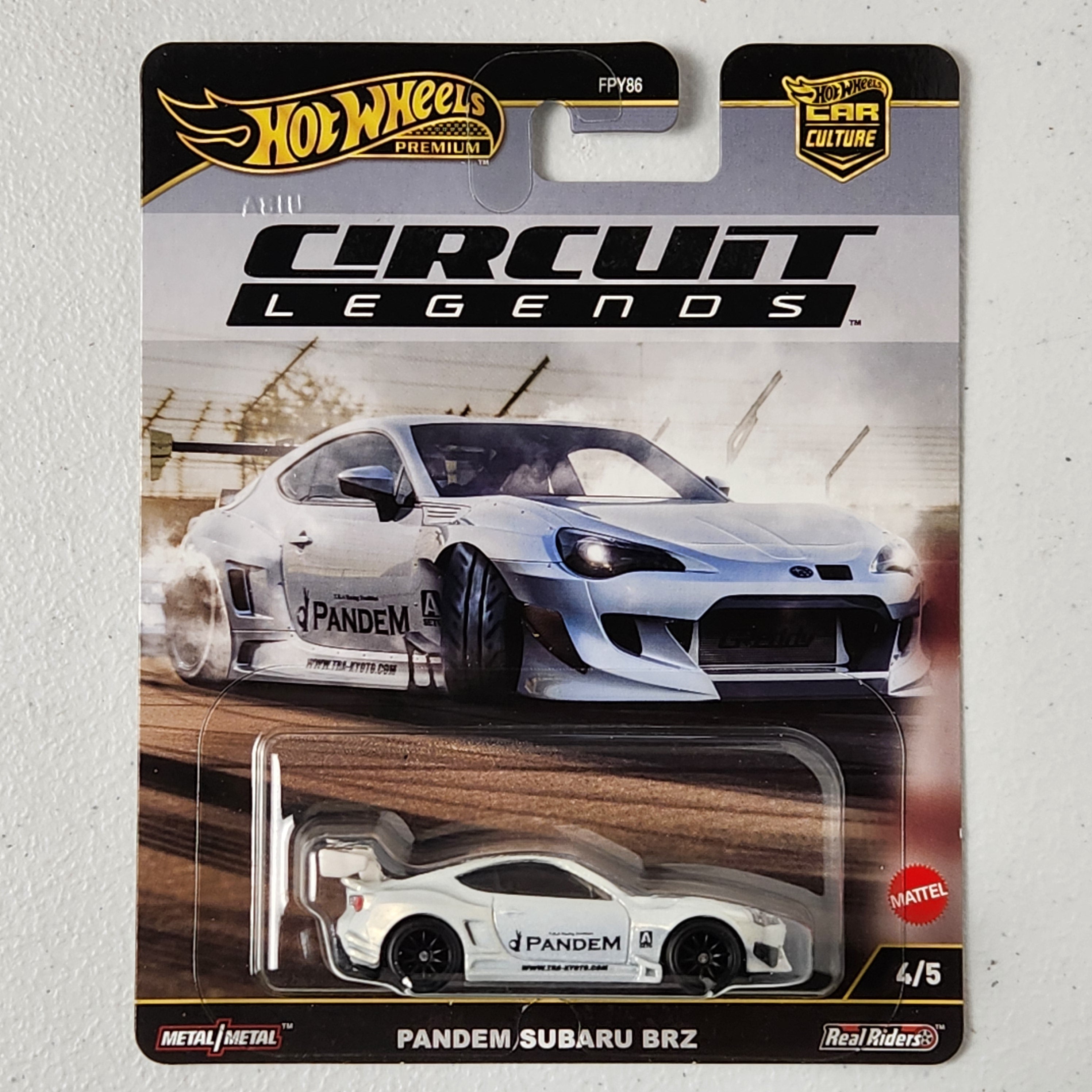 Pandem Subaru BRZ #4/5 Circuit Legends JDM Premium Hot Wheels 2024