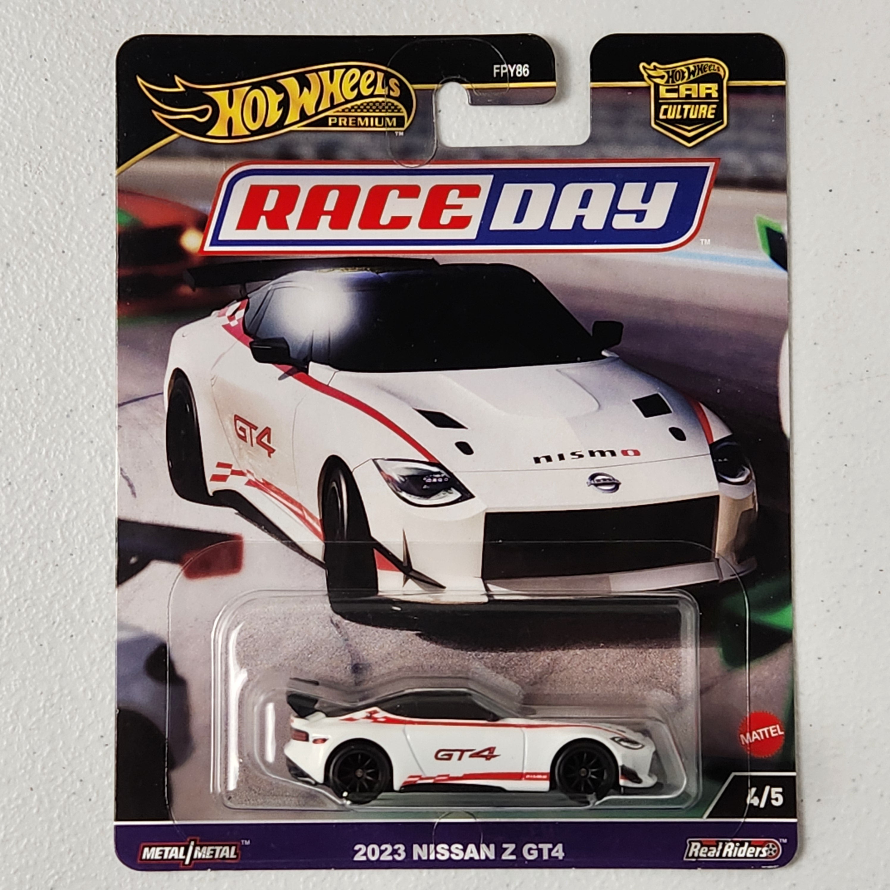 2023 Nissan Z GT4 #1/5 Race Day JDM Premium Hot Wheels 2024