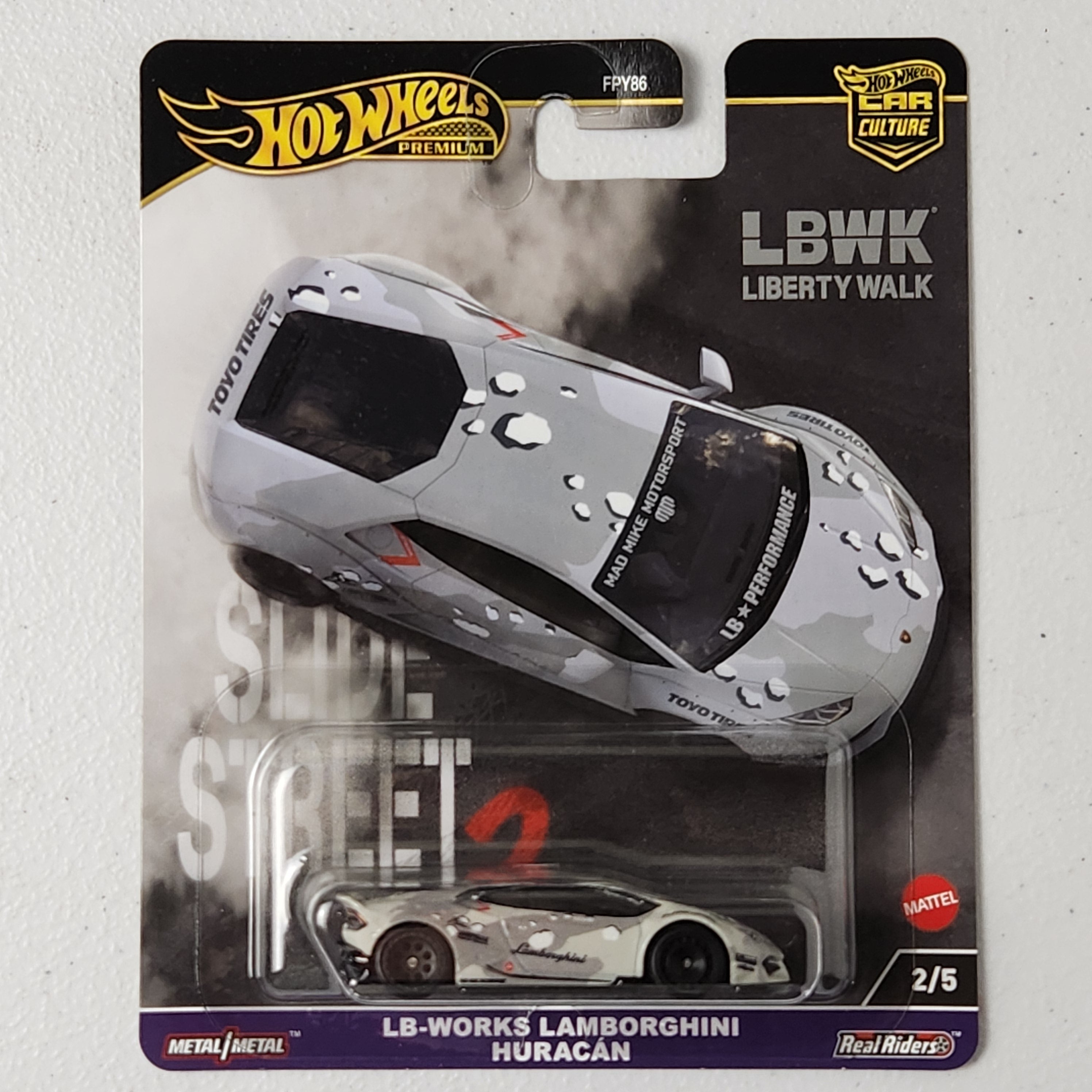 Slide Street 2 5 Car Set Premium Hot Wheels 2024