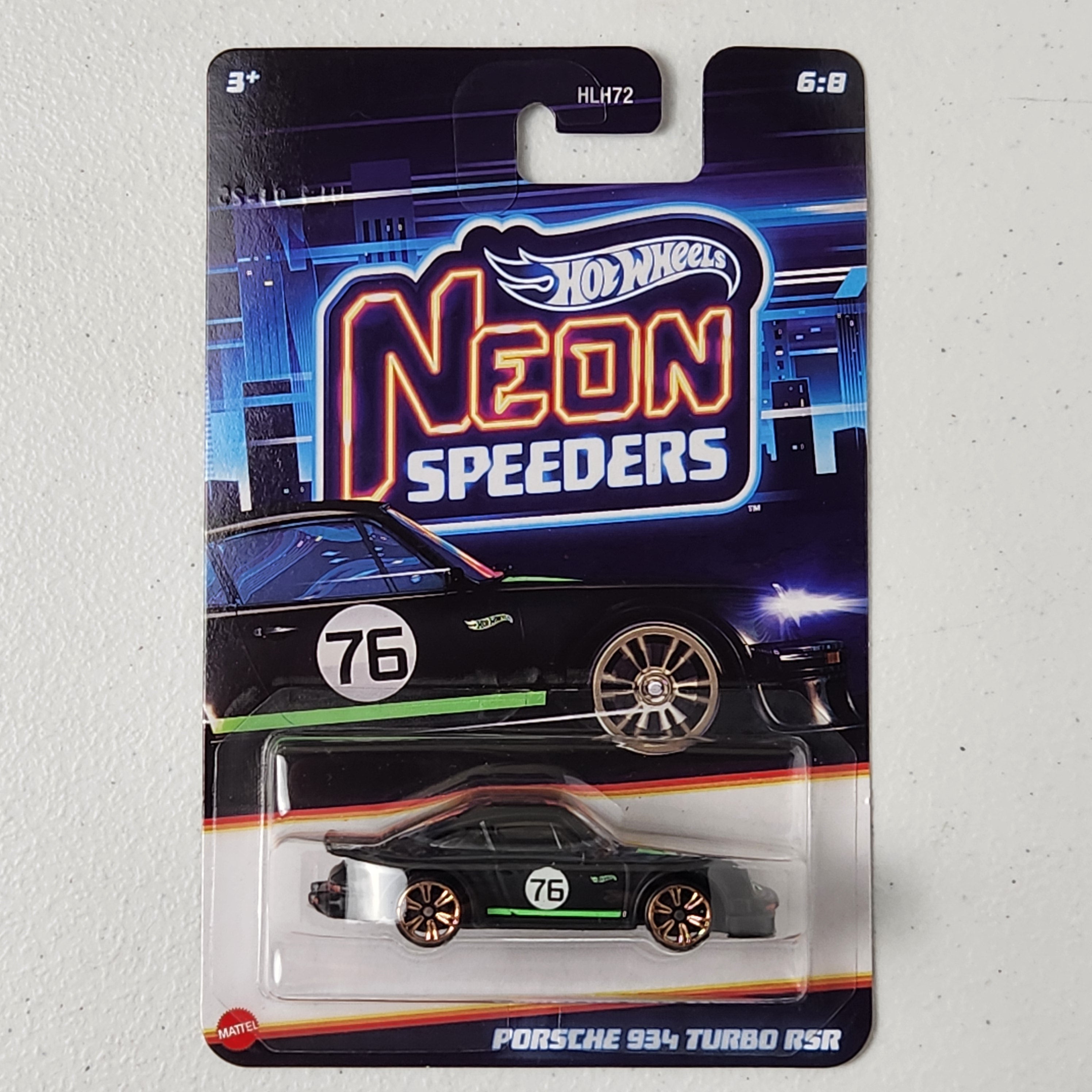 Porsche 934 Turbo RSR #6/8 Neon Speeders European Premium Hot Wheels 2024