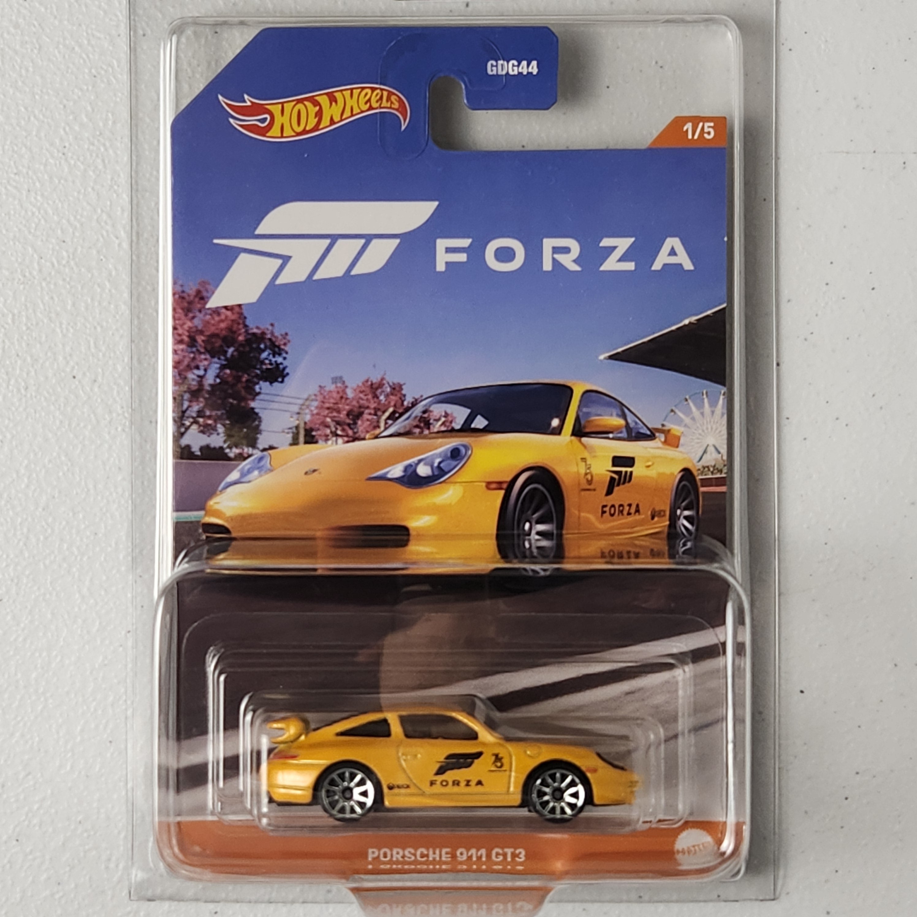 Porsche 911 GT3 #1/5 Forza European SS Hot Wheels