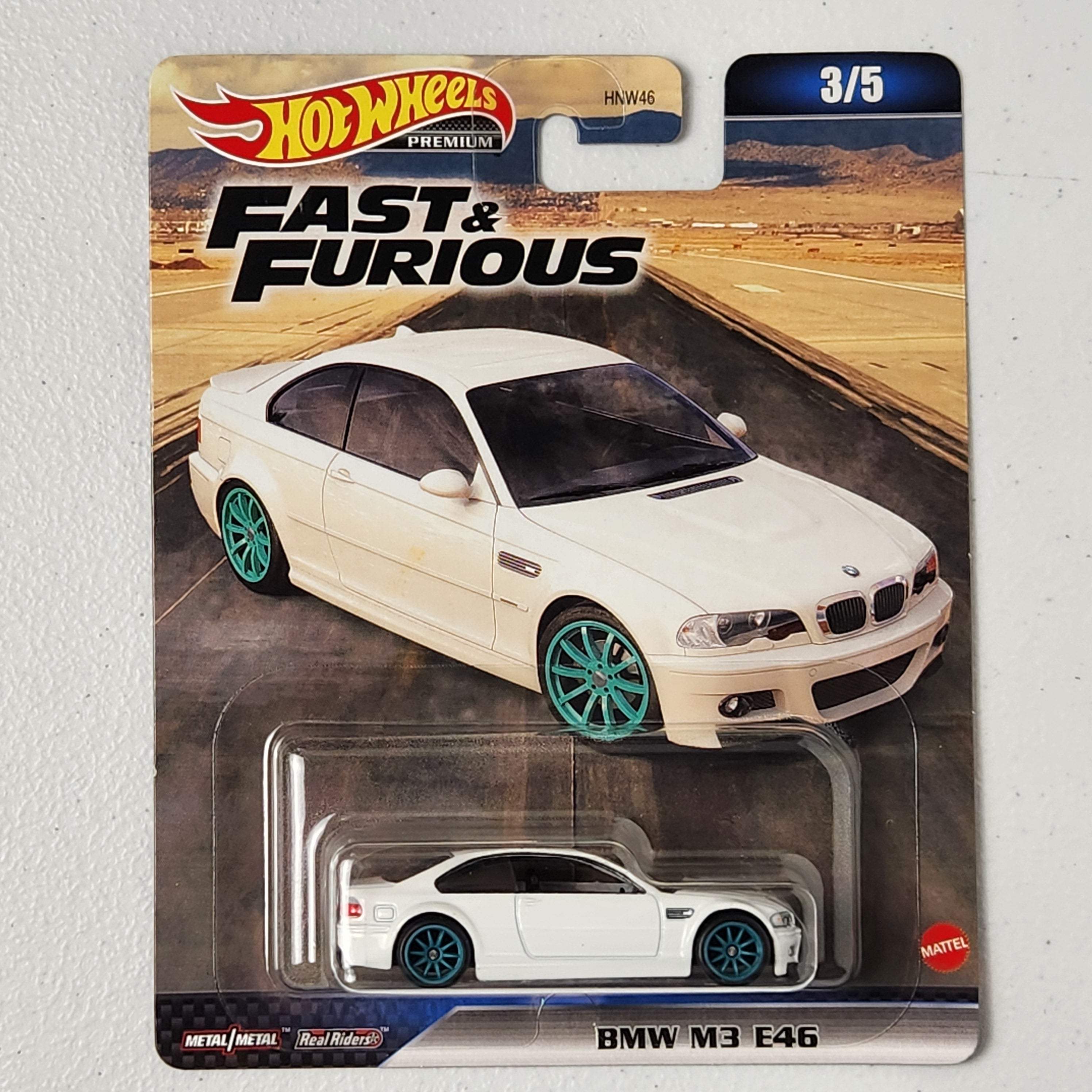 BMW M3 E46 3/5 Fast & Furious European Premium Hot Wheels 2023