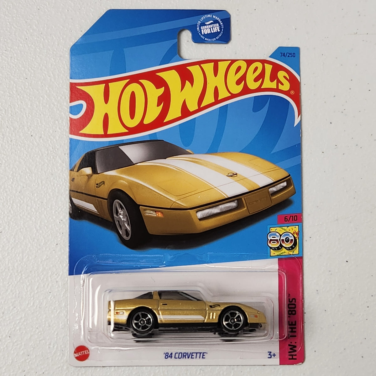 84 Corvette American Mainline Hot Wheels