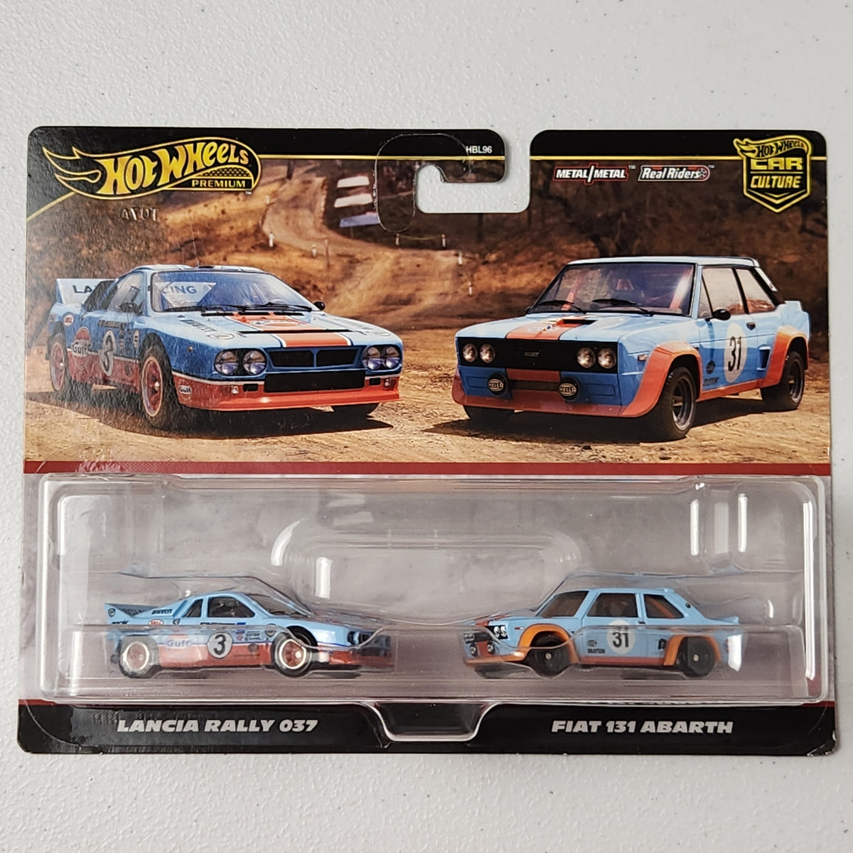 Lancia Rally 037 / Fiat 131 Abarth 2-Pack Car Culture European Premium Hot Wheels 2024