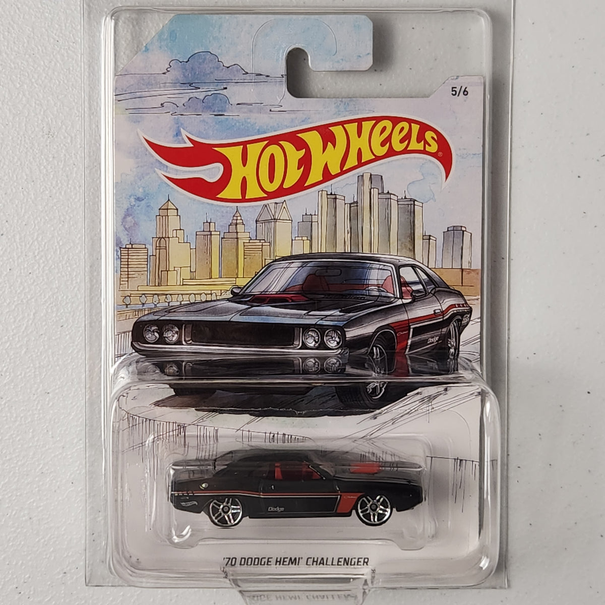 70 Dodge Hemi Challenger 5/6 American Detroit Muscle Hot Wheels 2018